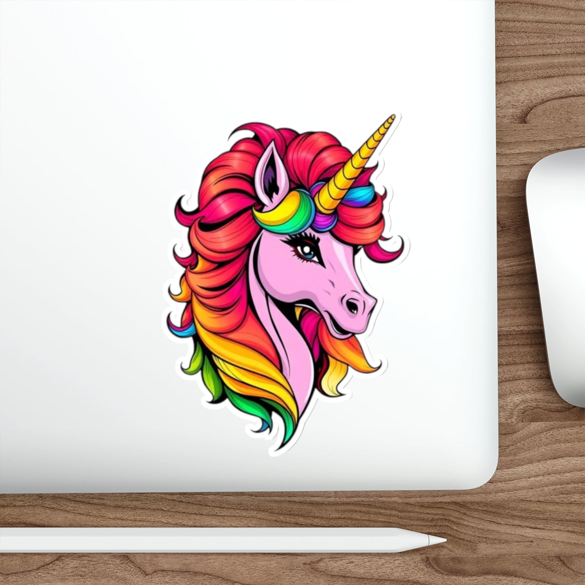 Die-Cut Stickers - Pink Unicorn