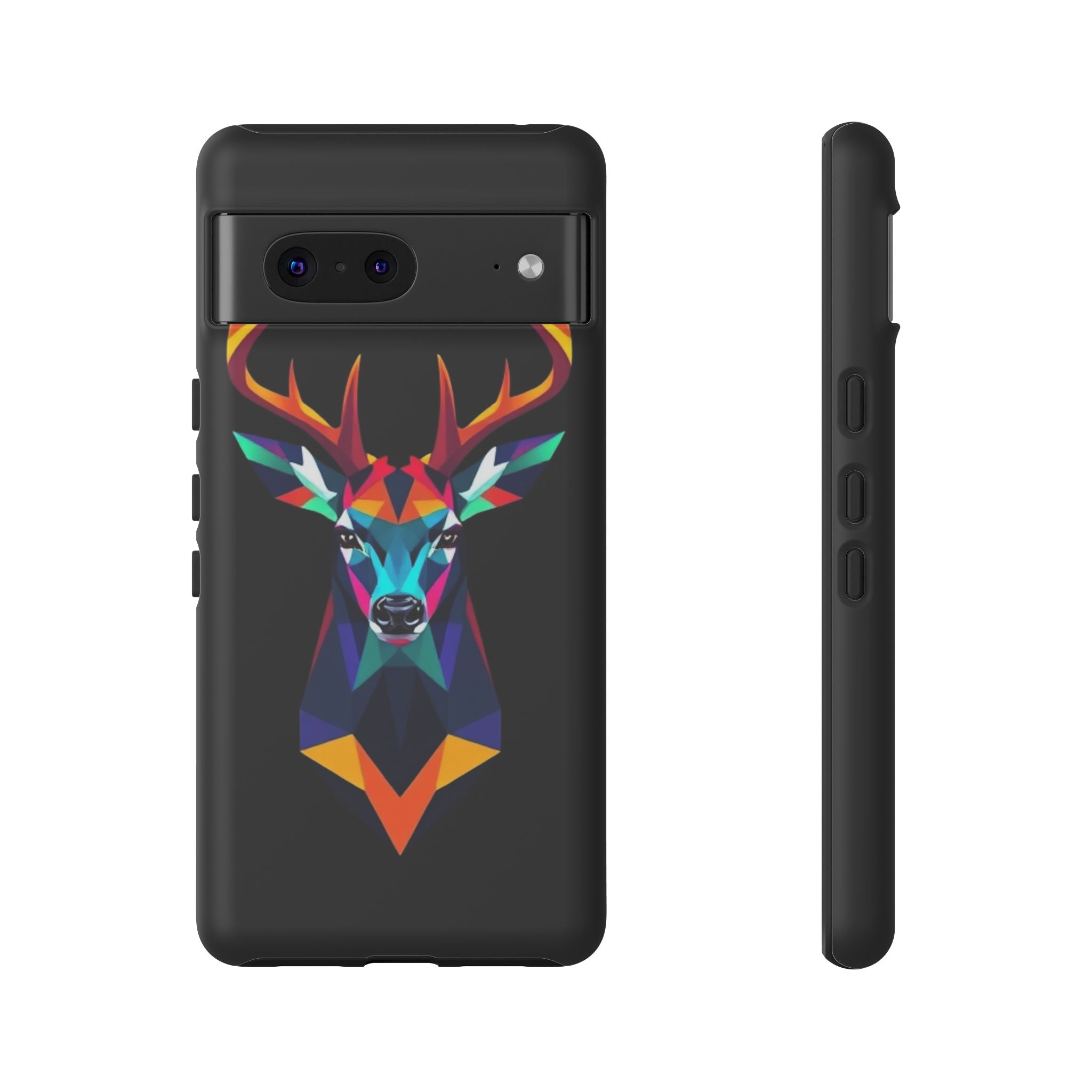 Colorful Fractal Deer Art Design Tough Case For Android & iPhone