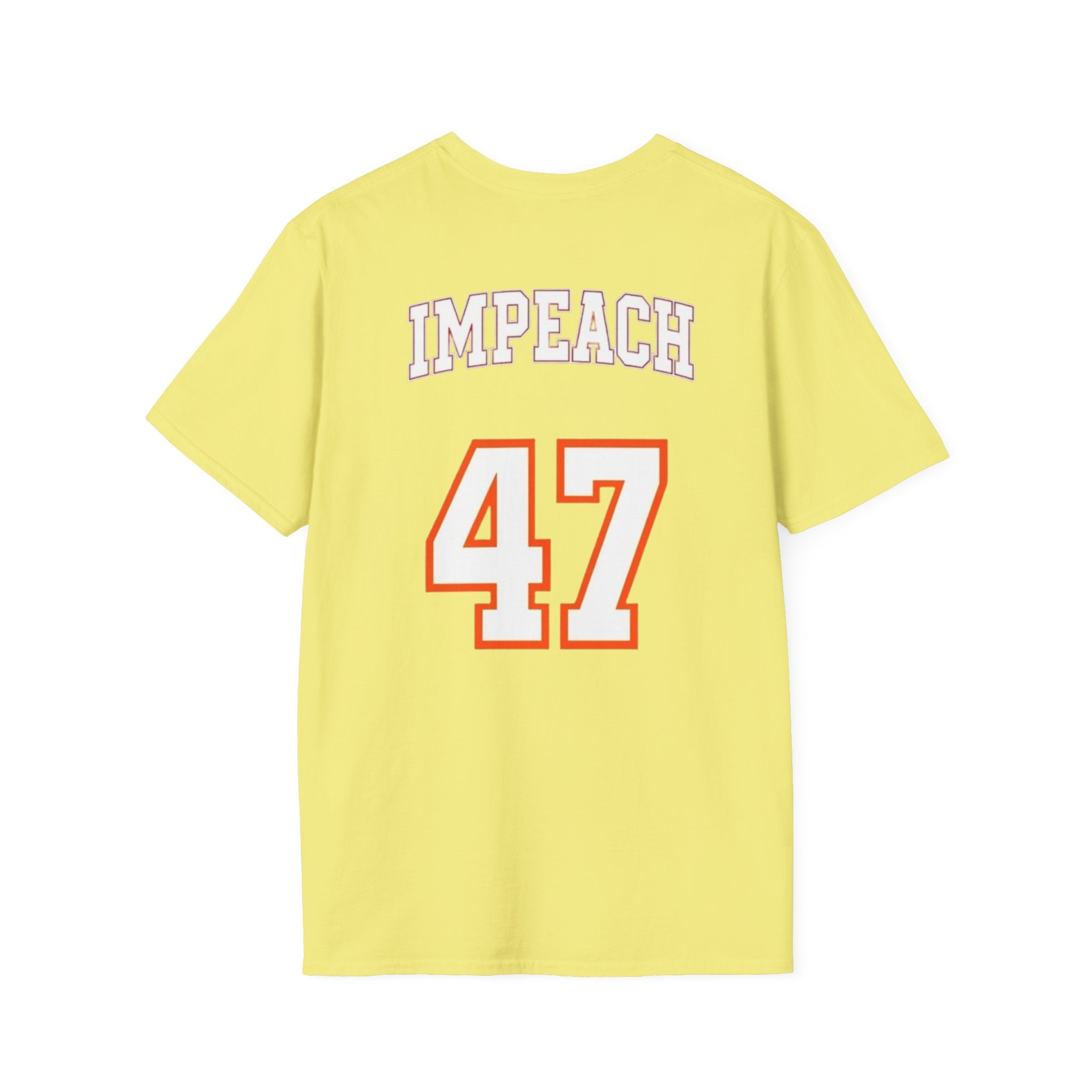 American Patriots Unisex Softstyle T-Shirt - Impeach 47 Graphic Tee