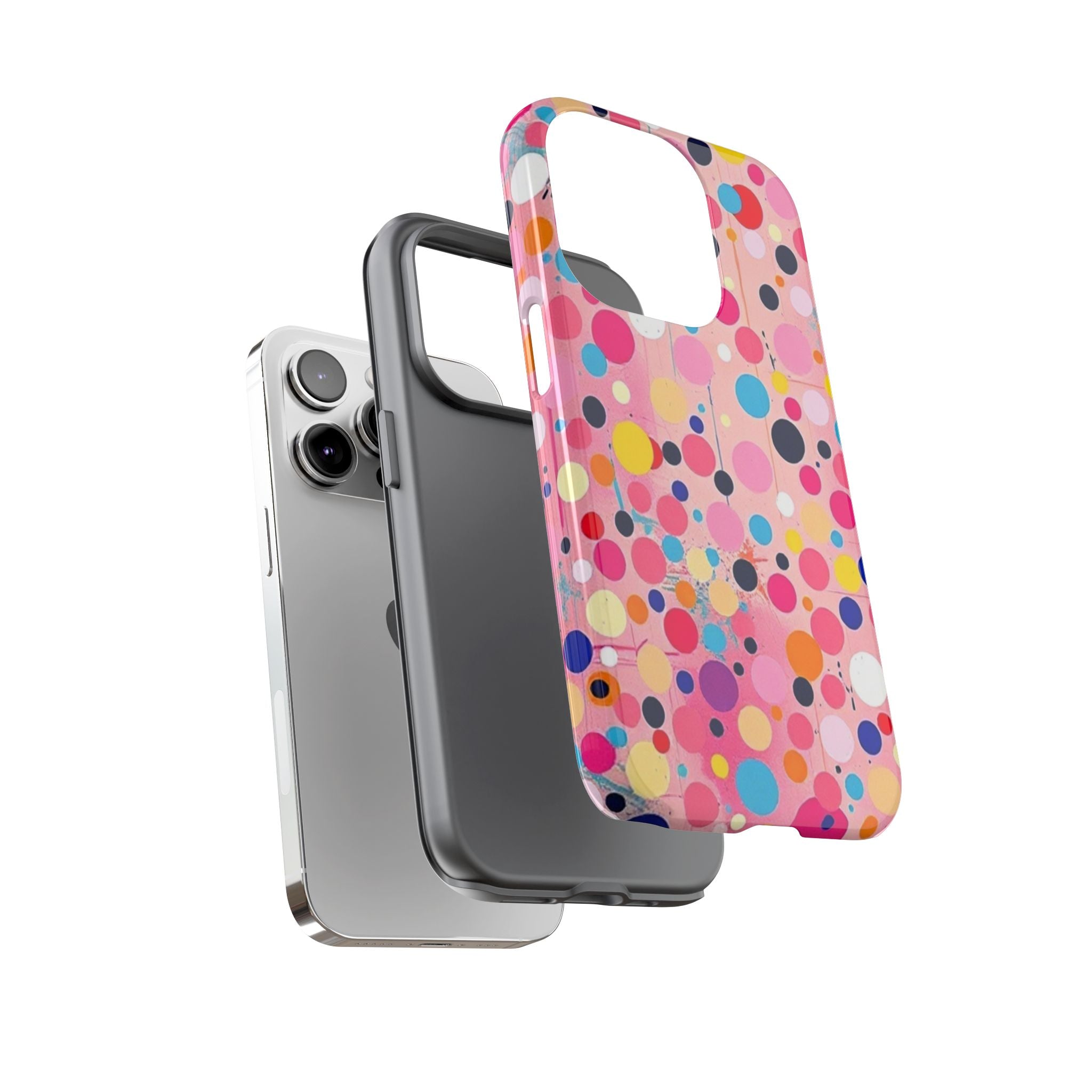 Colorful Dots & Spots Tough Cases For Android & iPhone