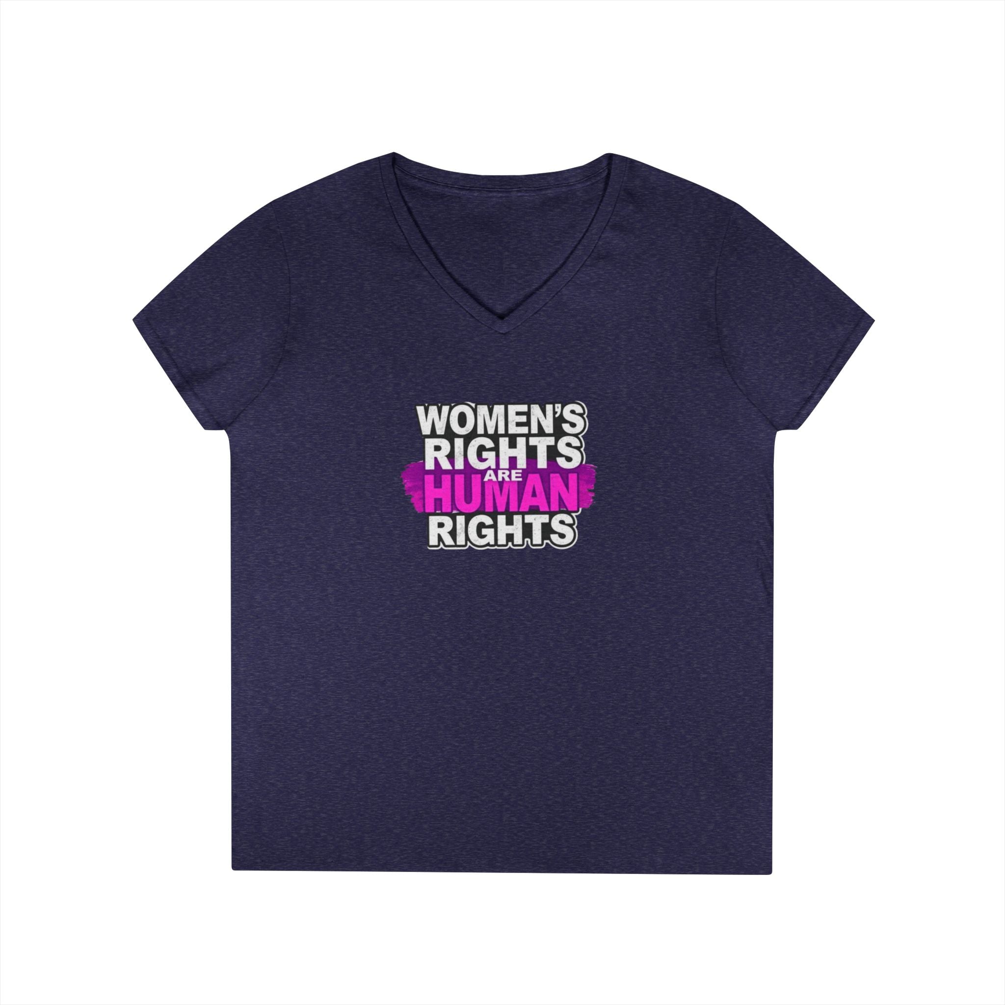 Women's Rights Protest V-Neck T-Shirt