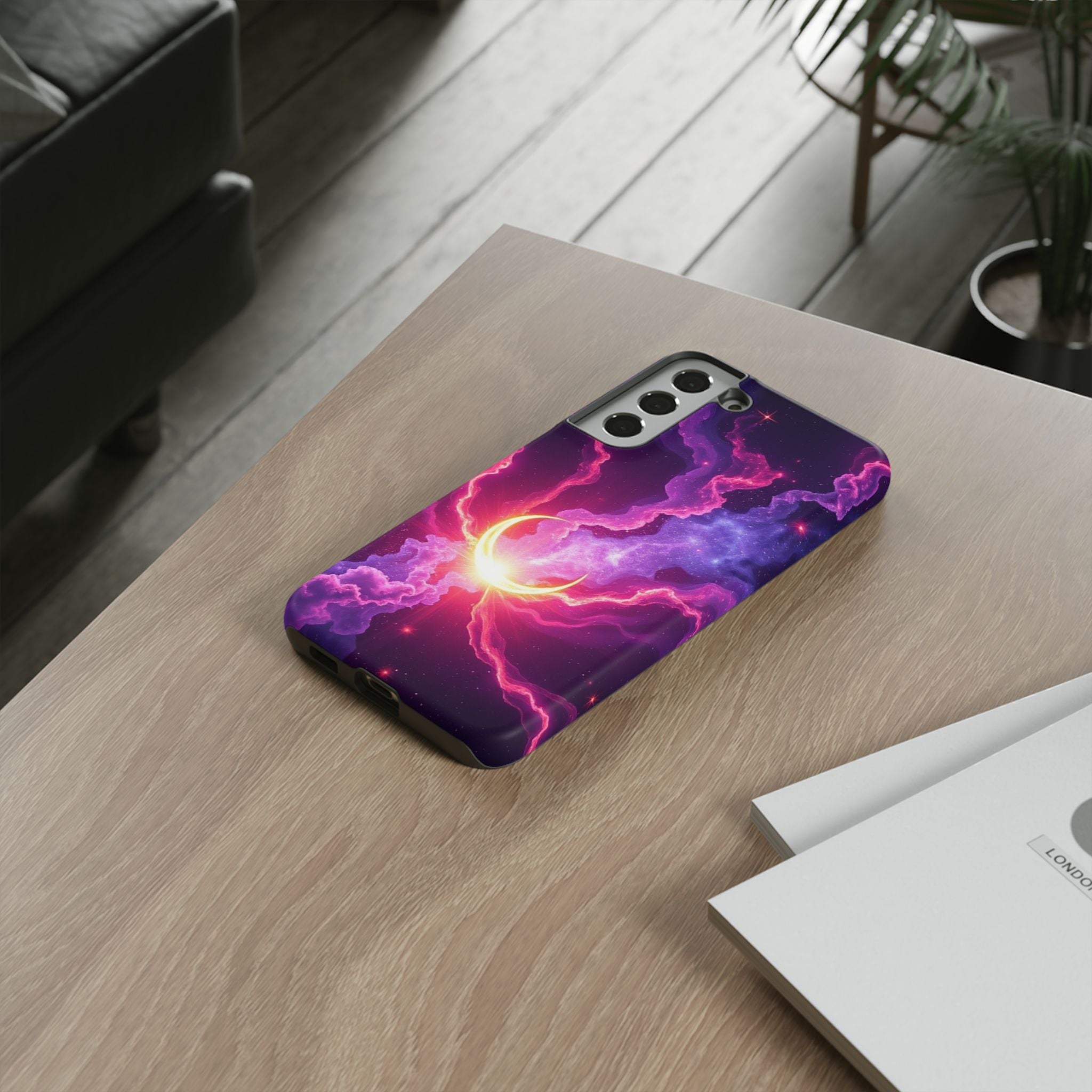 Android OR iPhone Compatible Cases - Emerging Sun Design - Unique Tough Cases