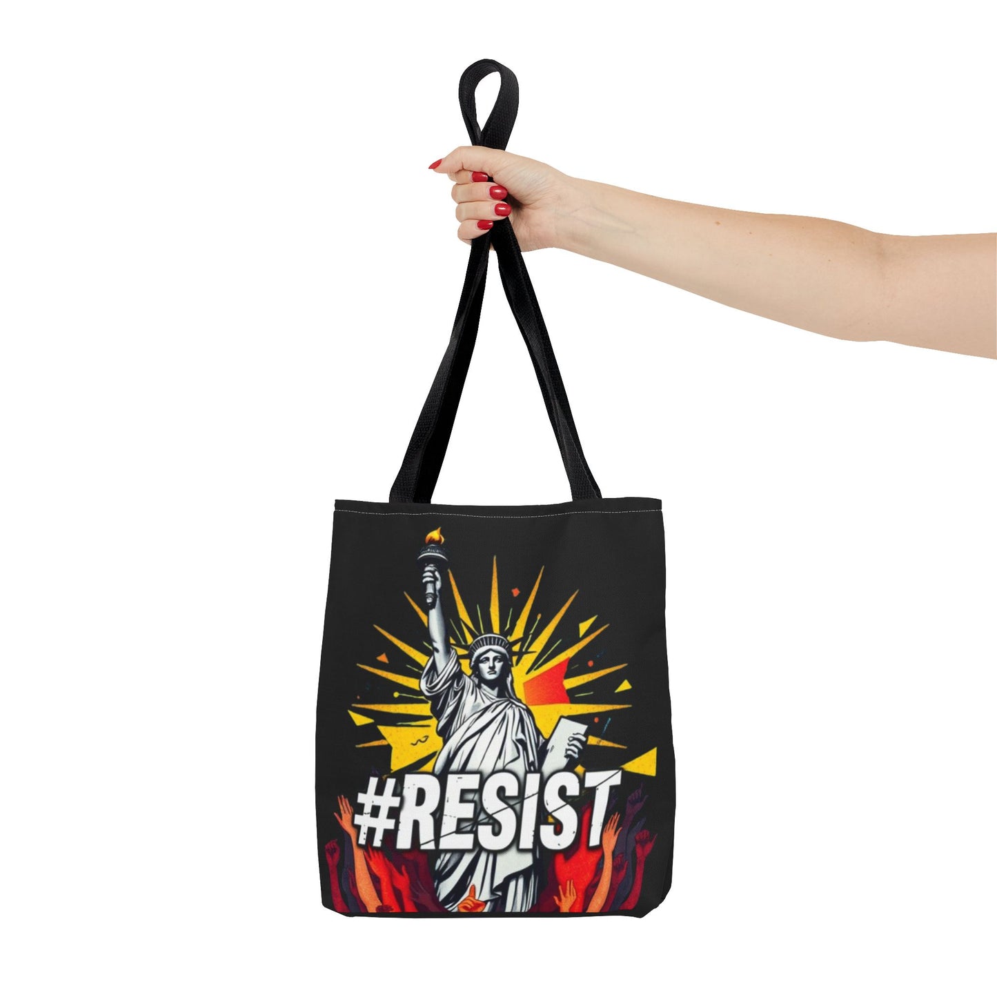 #RESIST With Lady Liberty Tote Bag