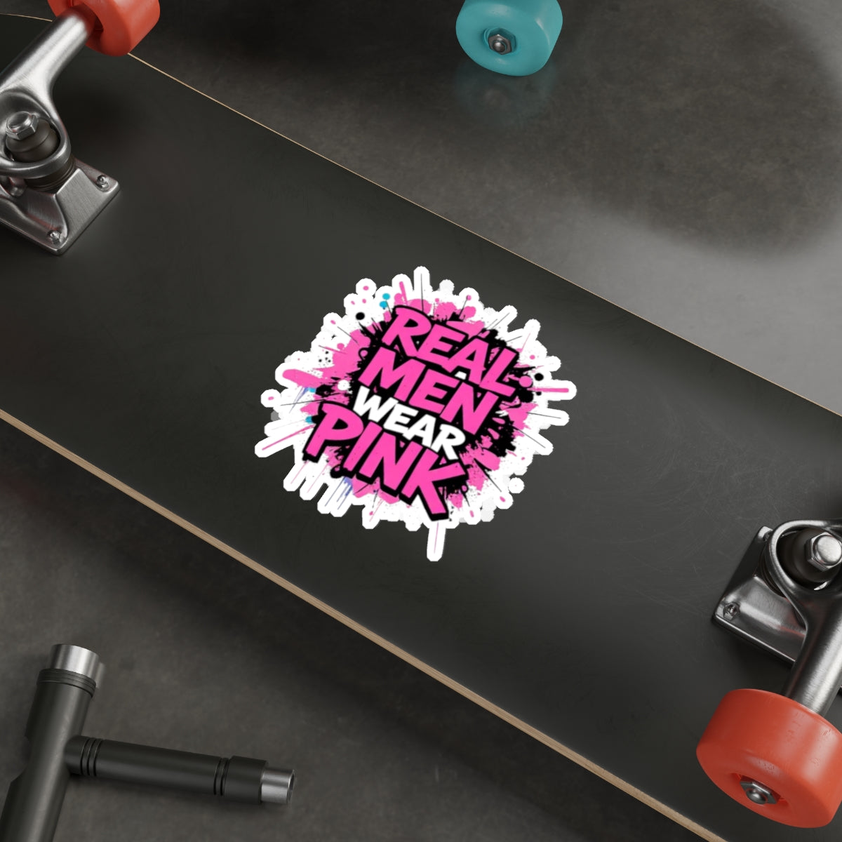 Die-Cut Stickers - Real Men Wear Pink