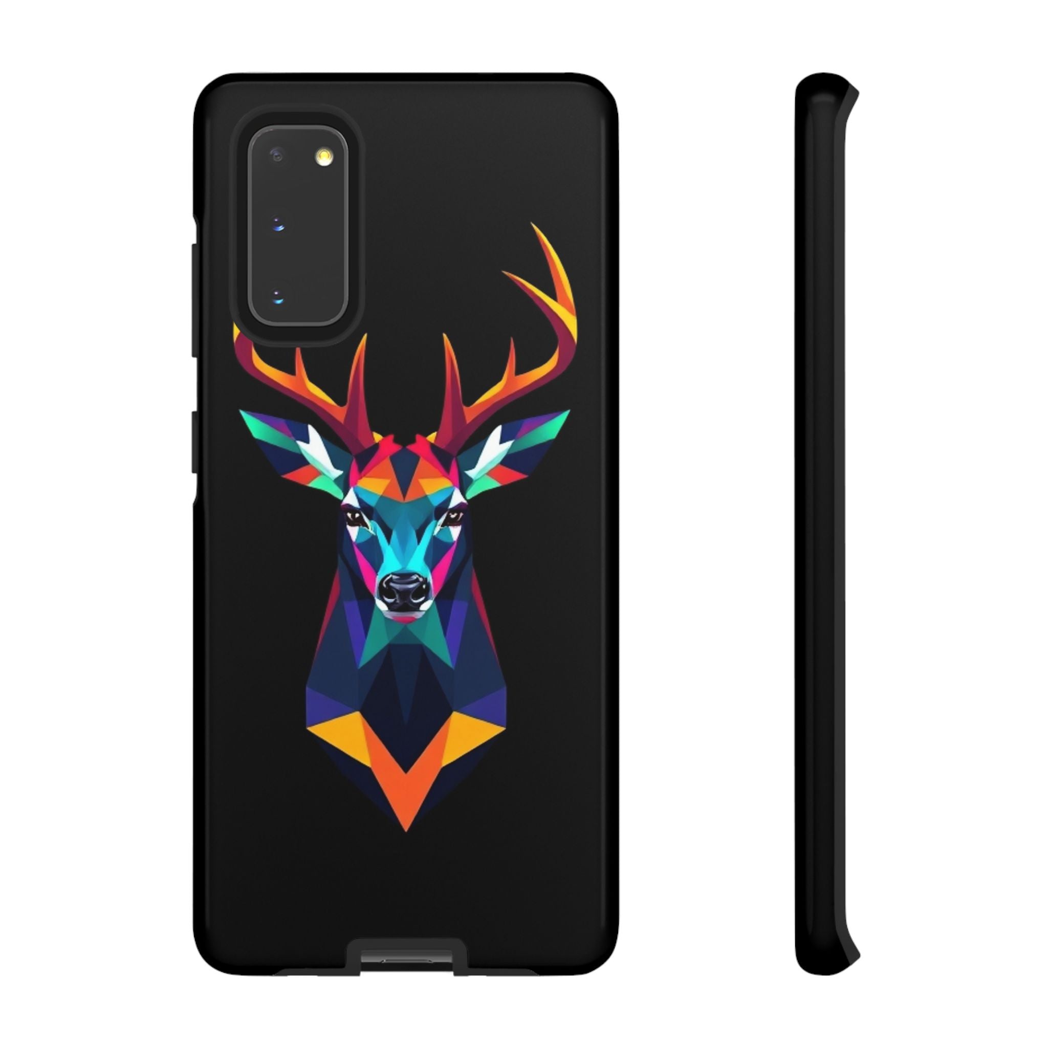 Colorful Fractal Deer Art Design Tough Case For Android & iPhone