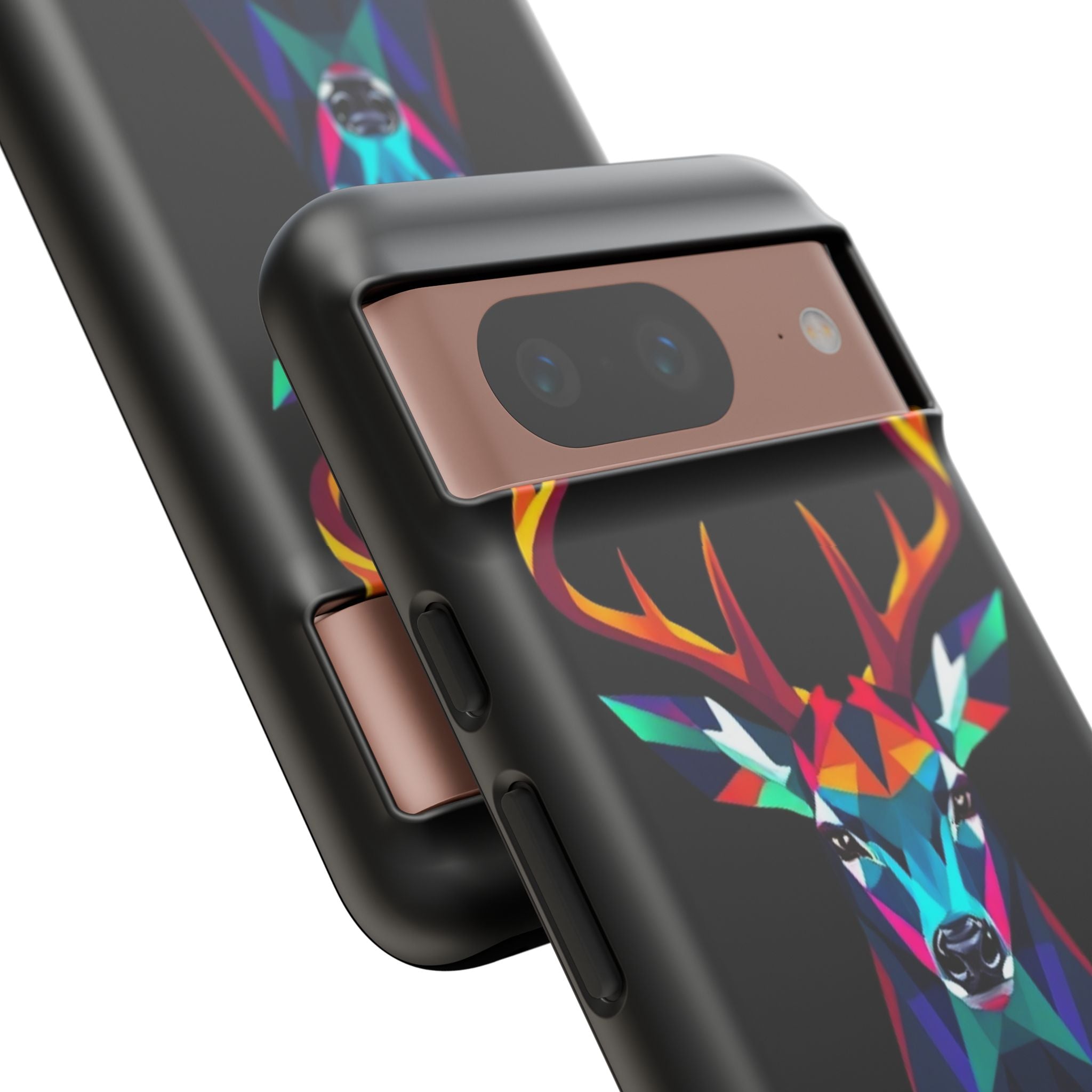 Colorful Fractal Deer Art Design Tough Case For Android & iPhone