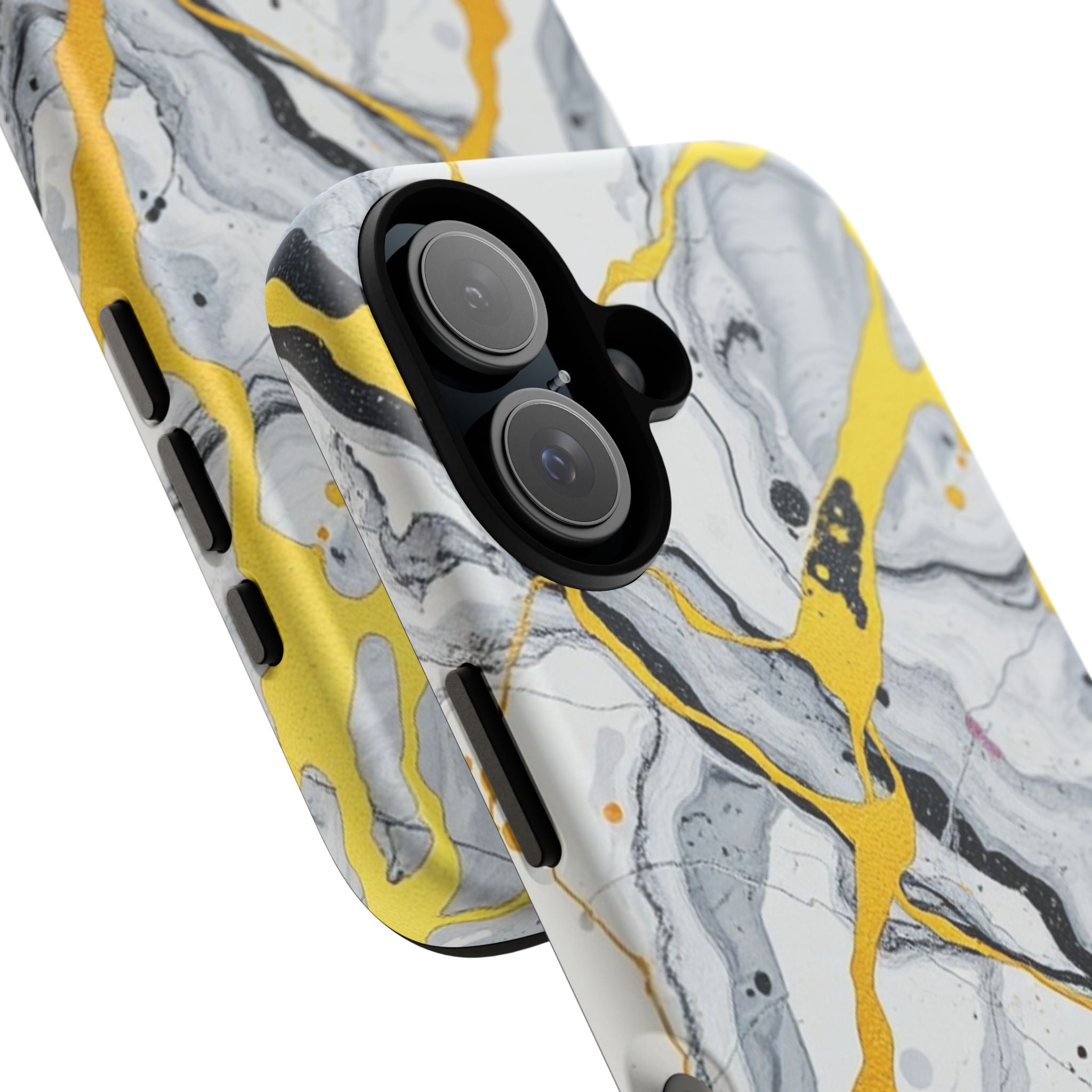 Beautiful Marble and Gold Design Tough Cases For Android & iPhone