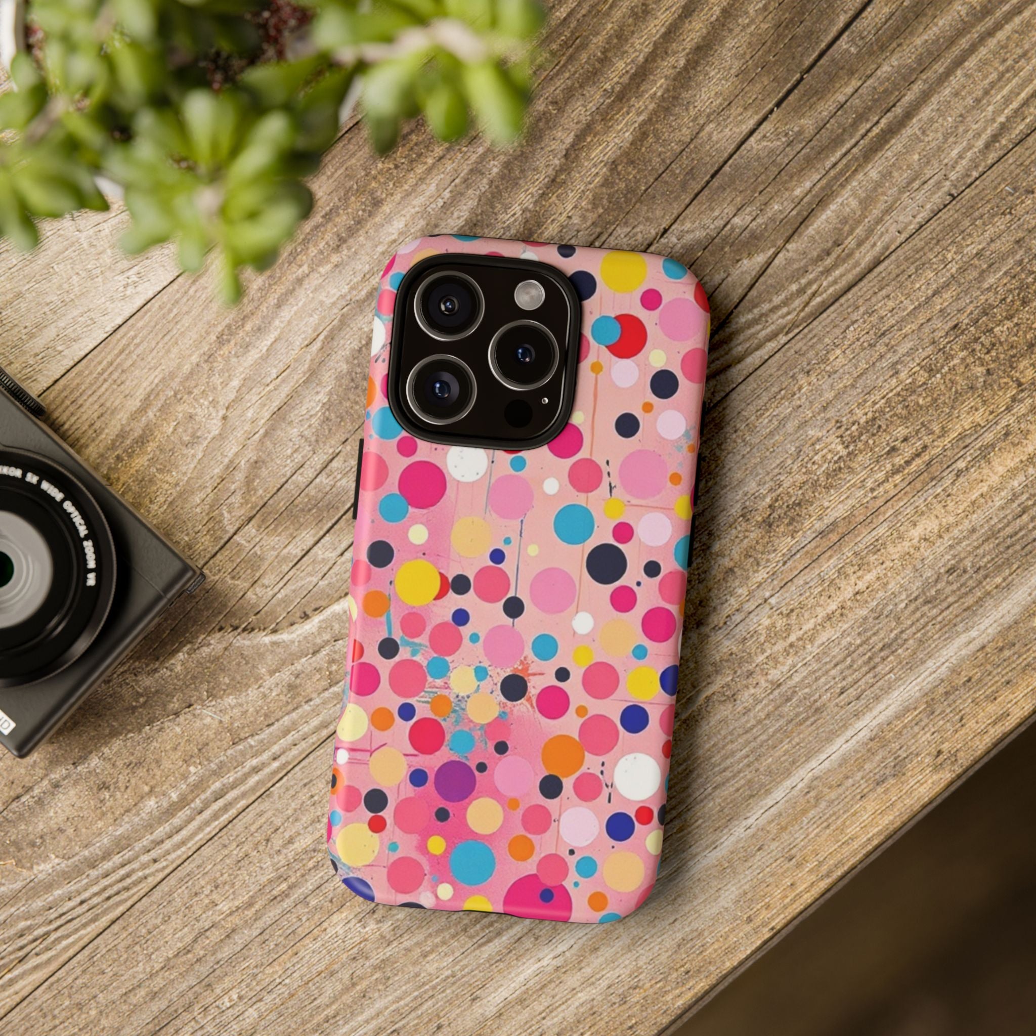 Colorful Dots & Spots Tough Cases For Android & iPhone