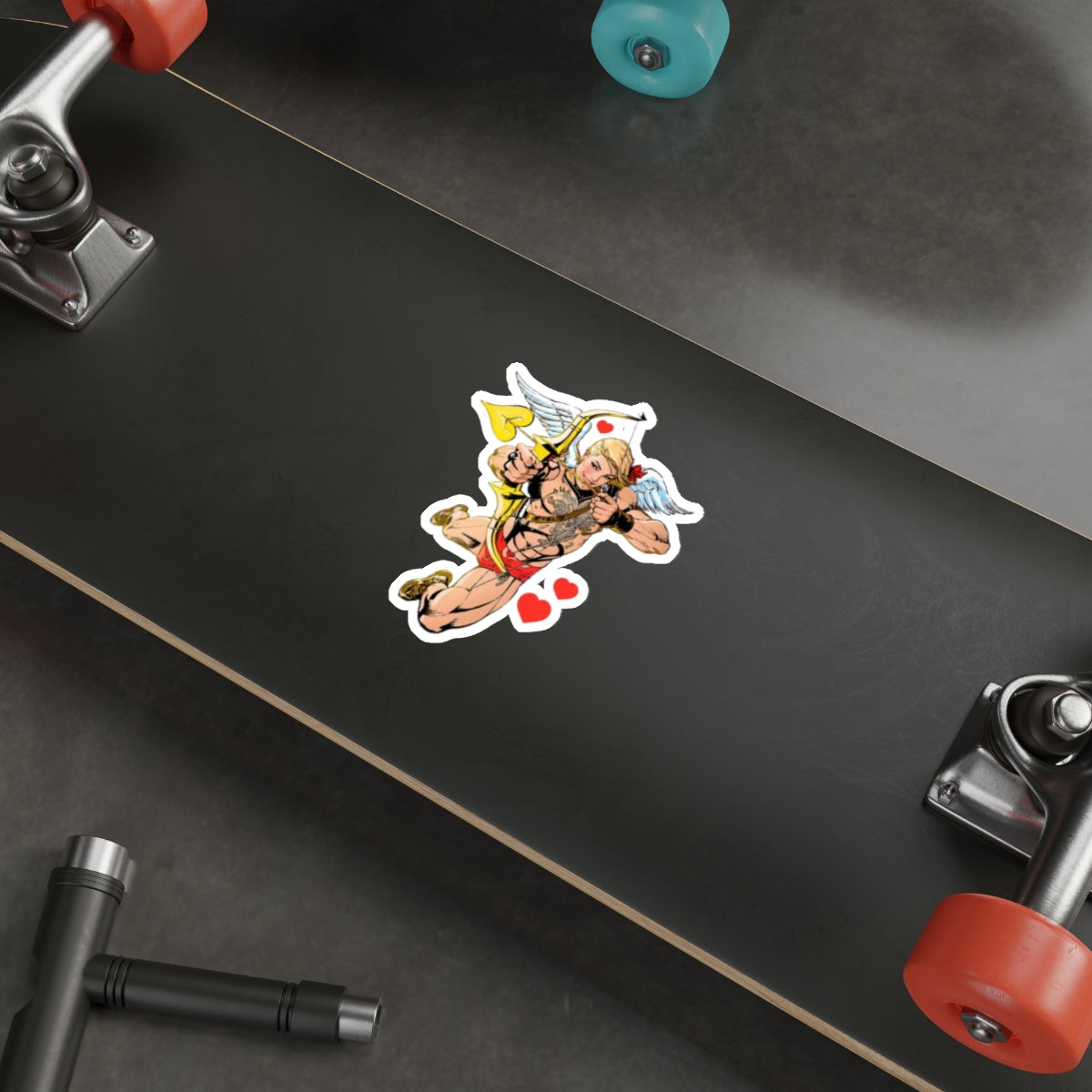 Die-Cut Stickers - Trans Qupid