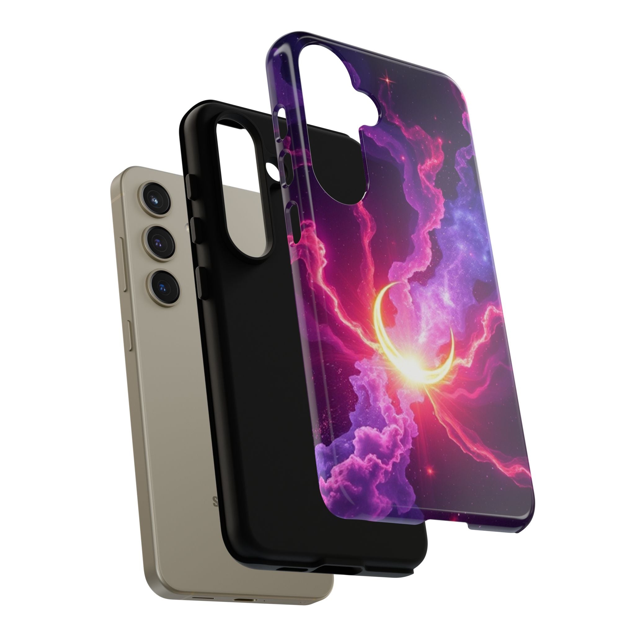 Android OR iPhone Compatible Cases - Emerging Sun Design - Unique Tough Cases