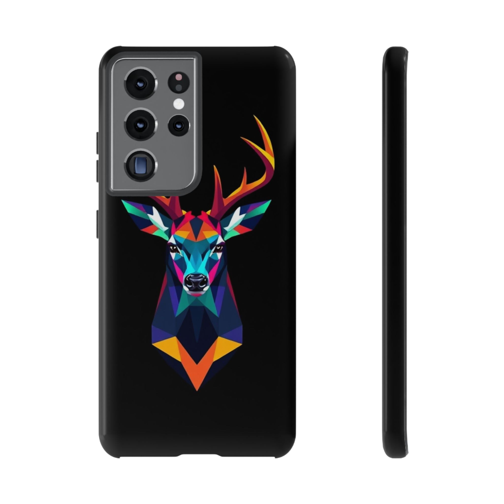 Colorful Fractal Deer Art Design Tough Case For Android & iPhone