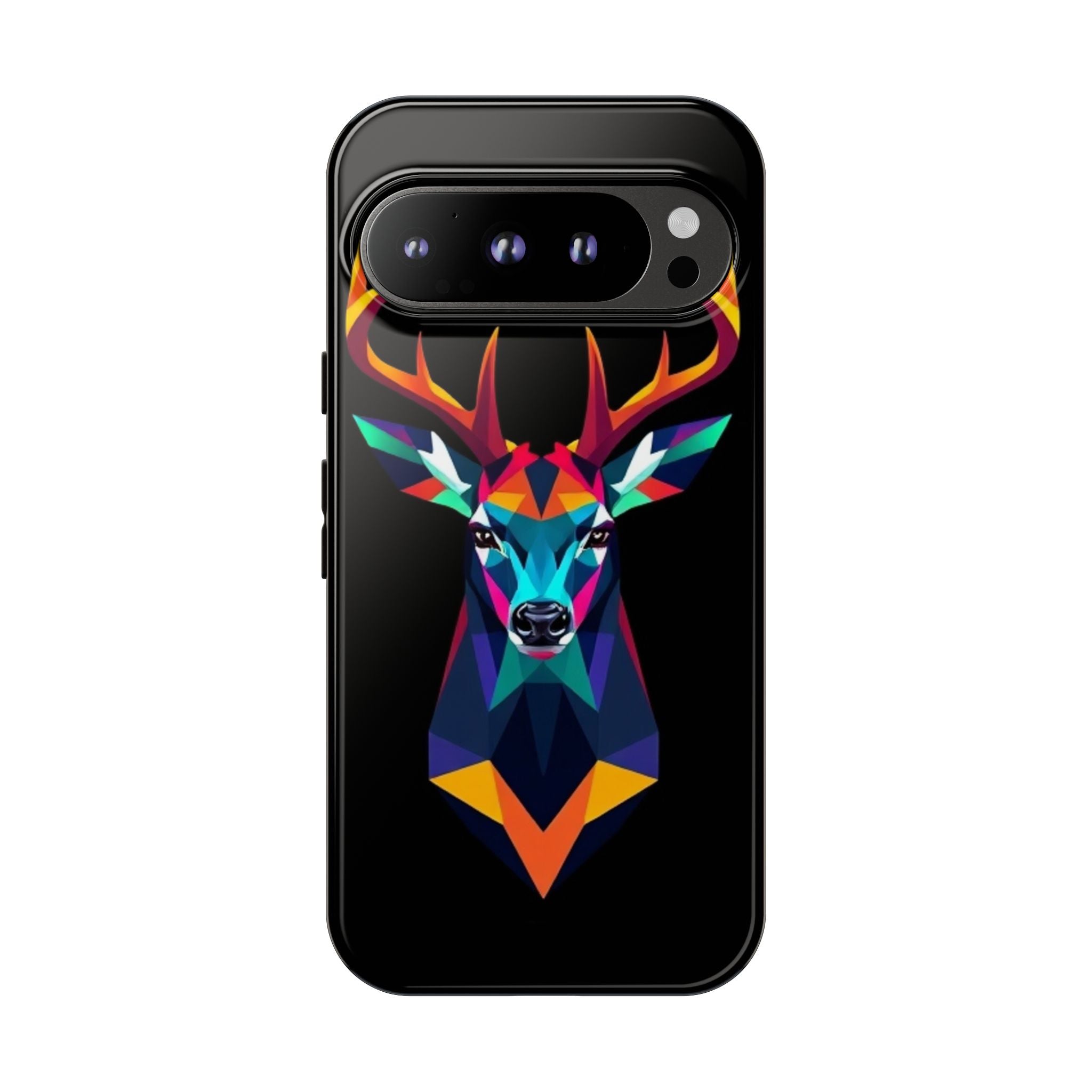 Colorful Fractal Deer Art Design Tough Case For Android & iPhone
