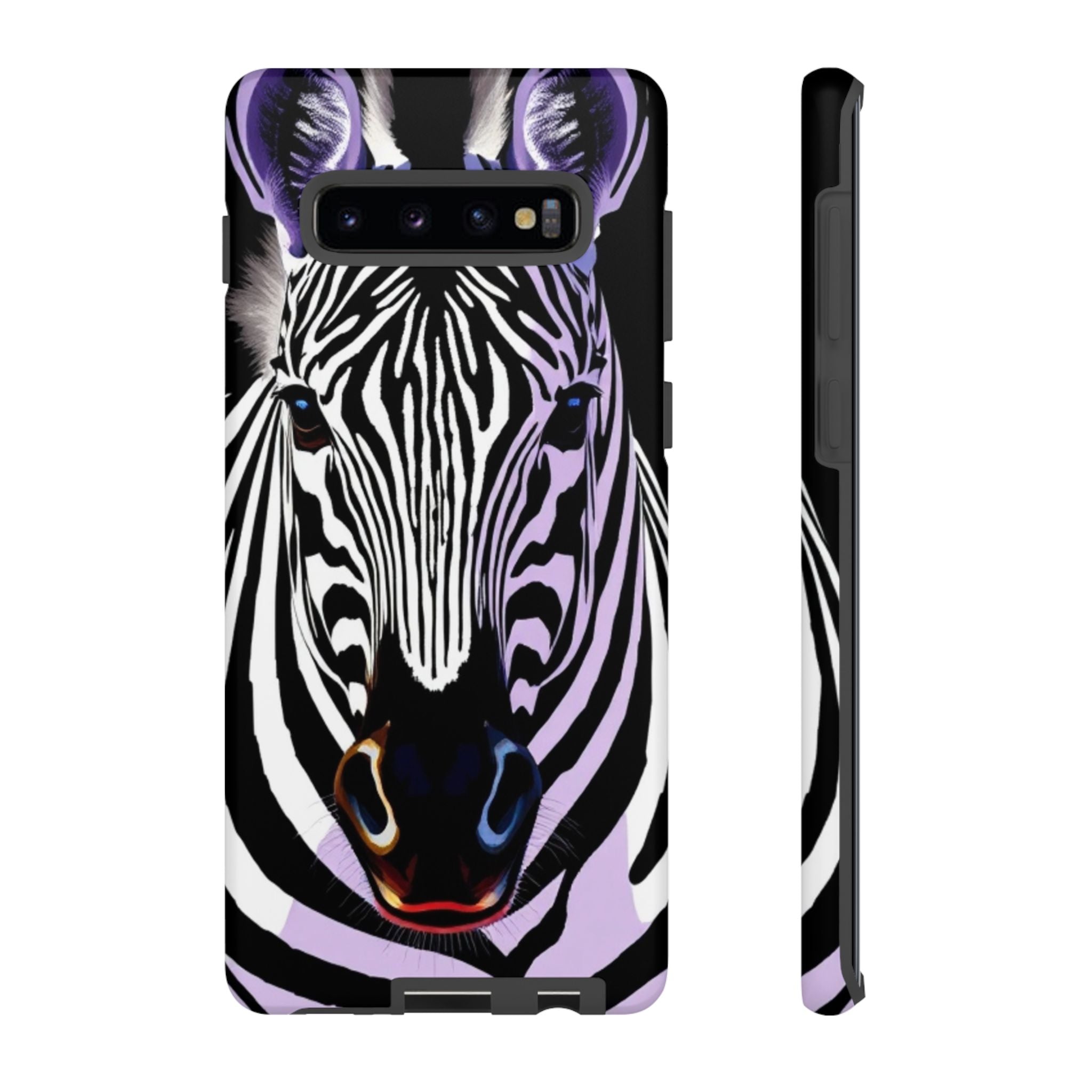 Android OR iPhone Compatible Cases - Zebra Design - Unique Tough Cases
