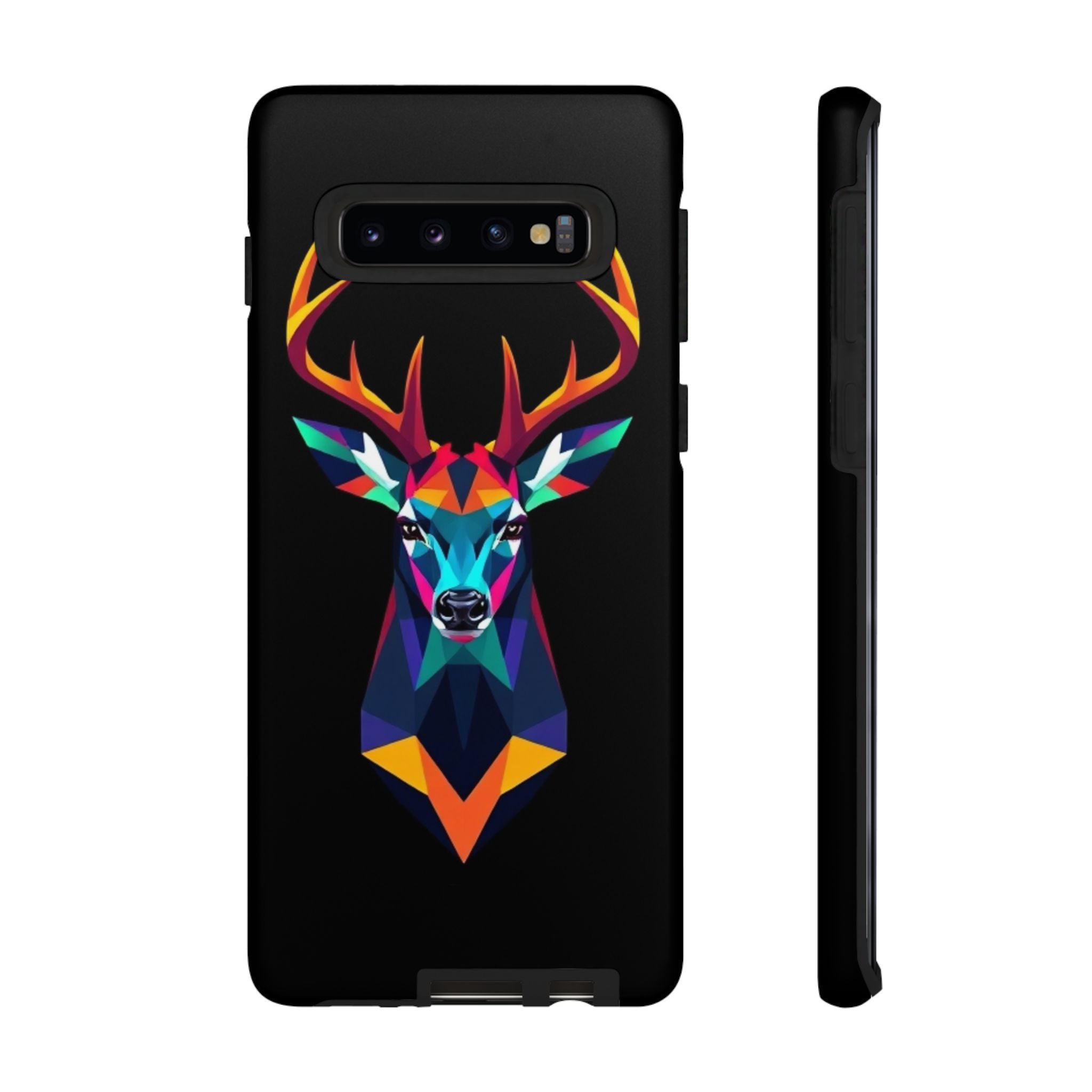 Colorful Fractal Deer Art Design Tough Case For Android & iPhone