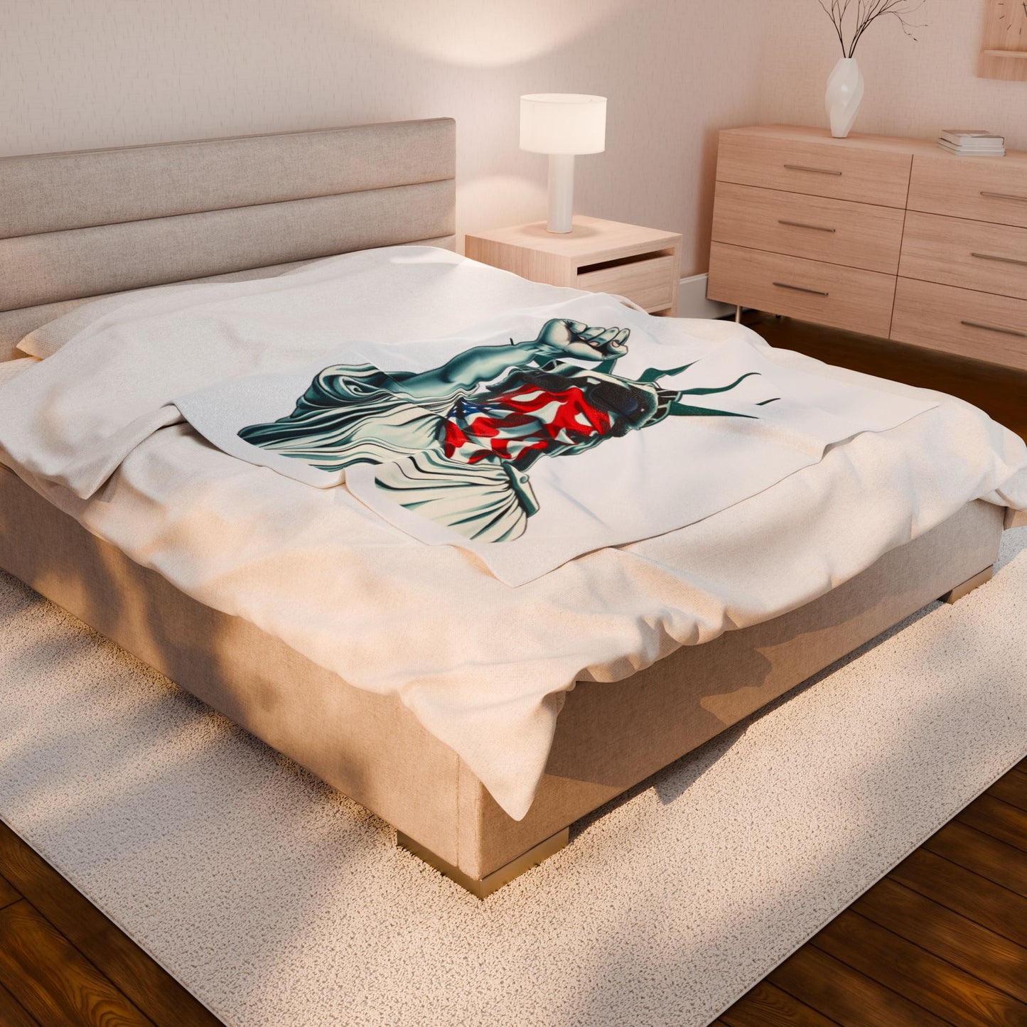 #RESIST Velveteen Plush Blanket – for Comfort and Warmth