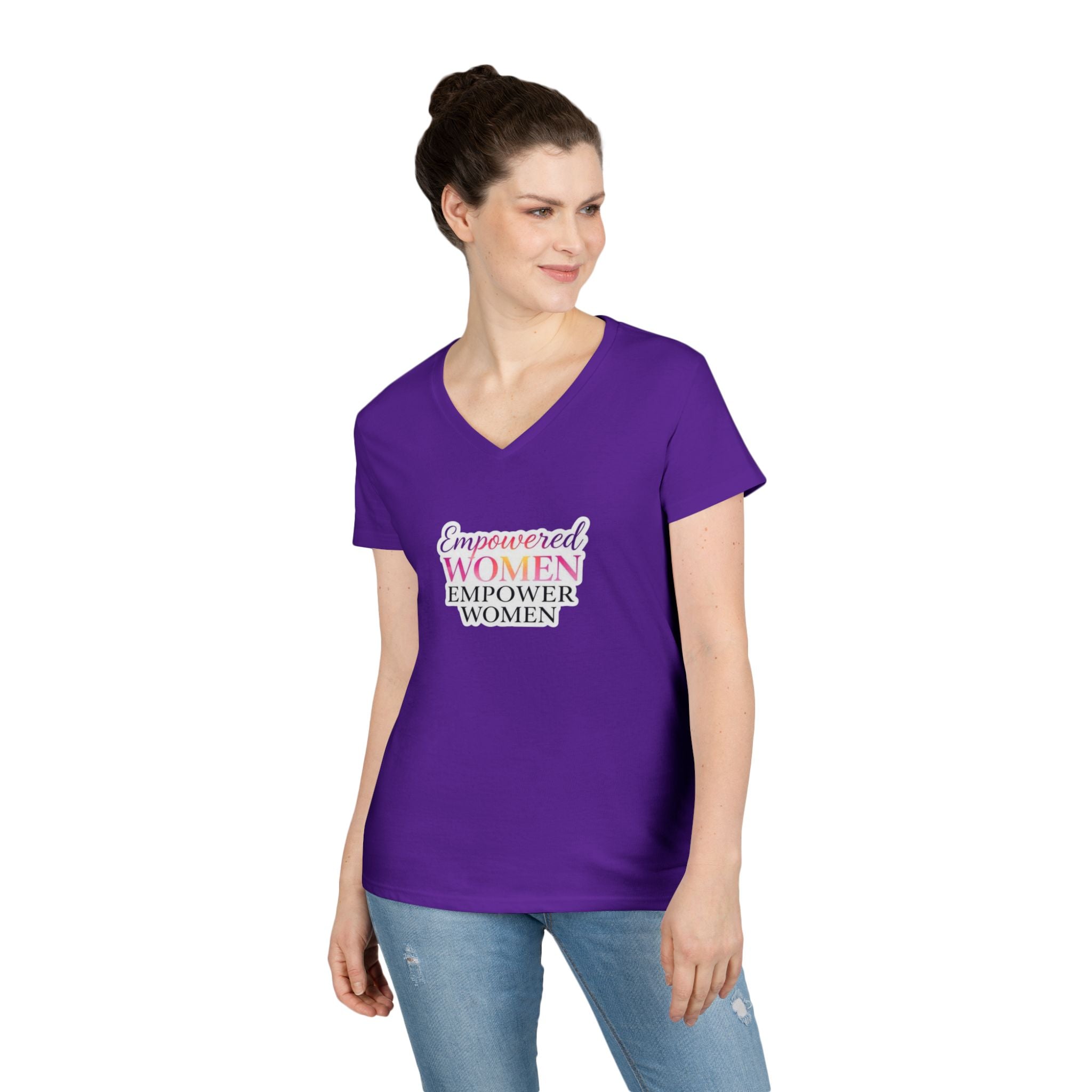 Empowered Women Empower Women V-Neck T-Shirt