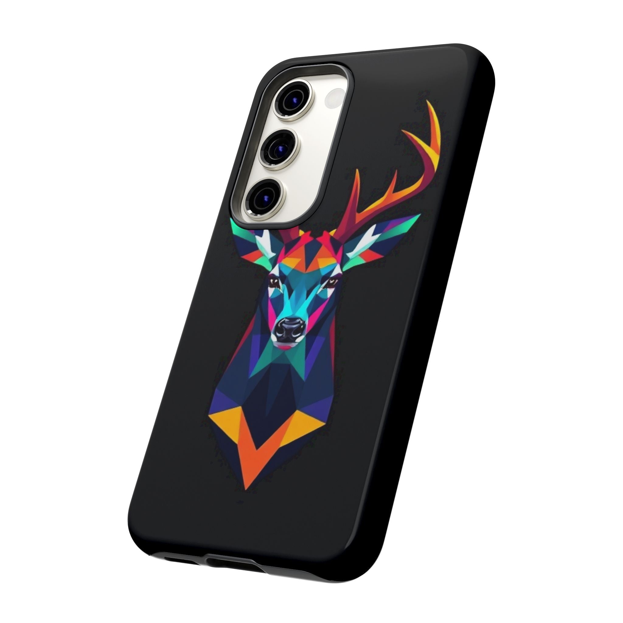 Colorful Fractal Deer Art Design Tough Case For Android & iPhone