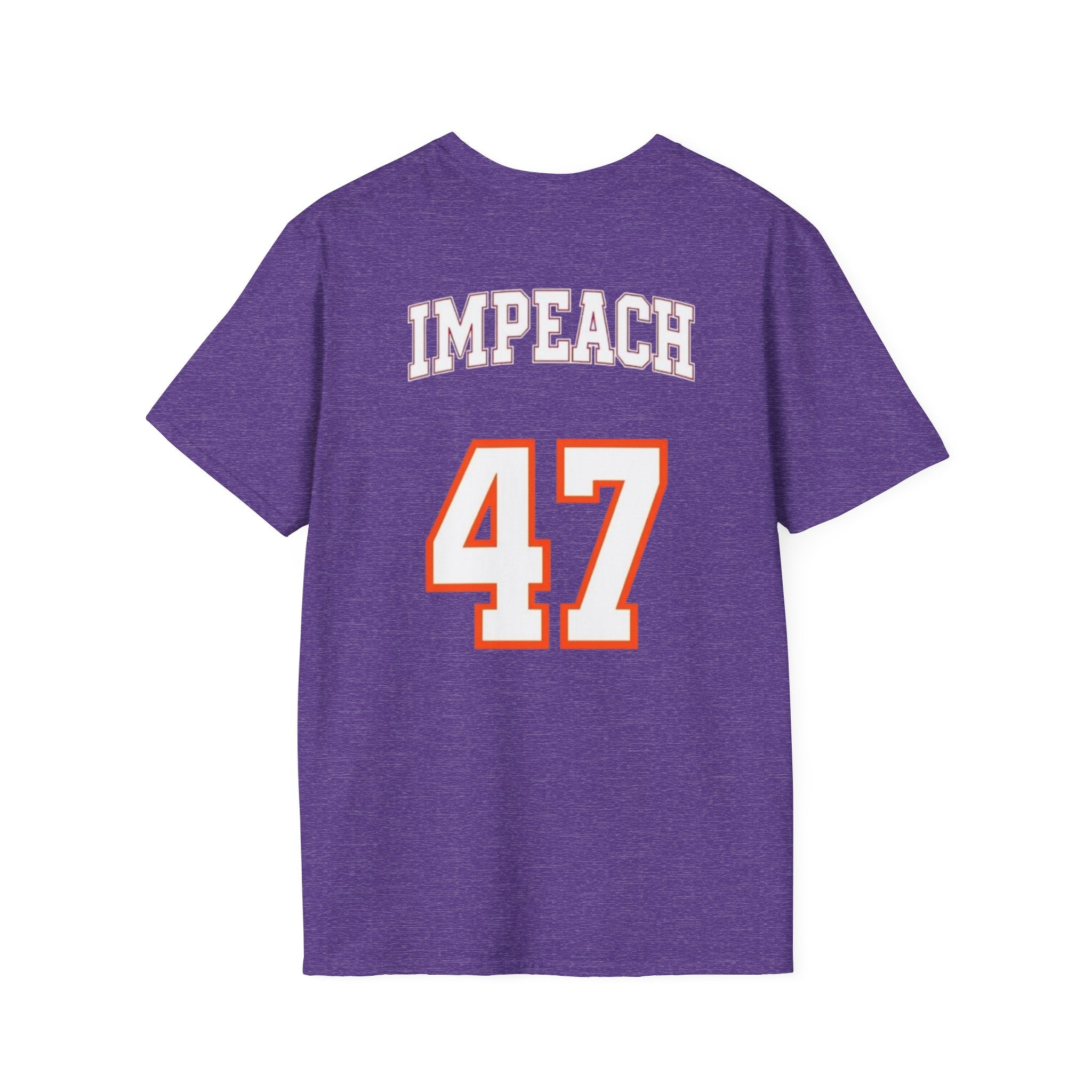 American Patriots Unisex Softstyle T-Shirt - Impeach 47 Graphic Tee
