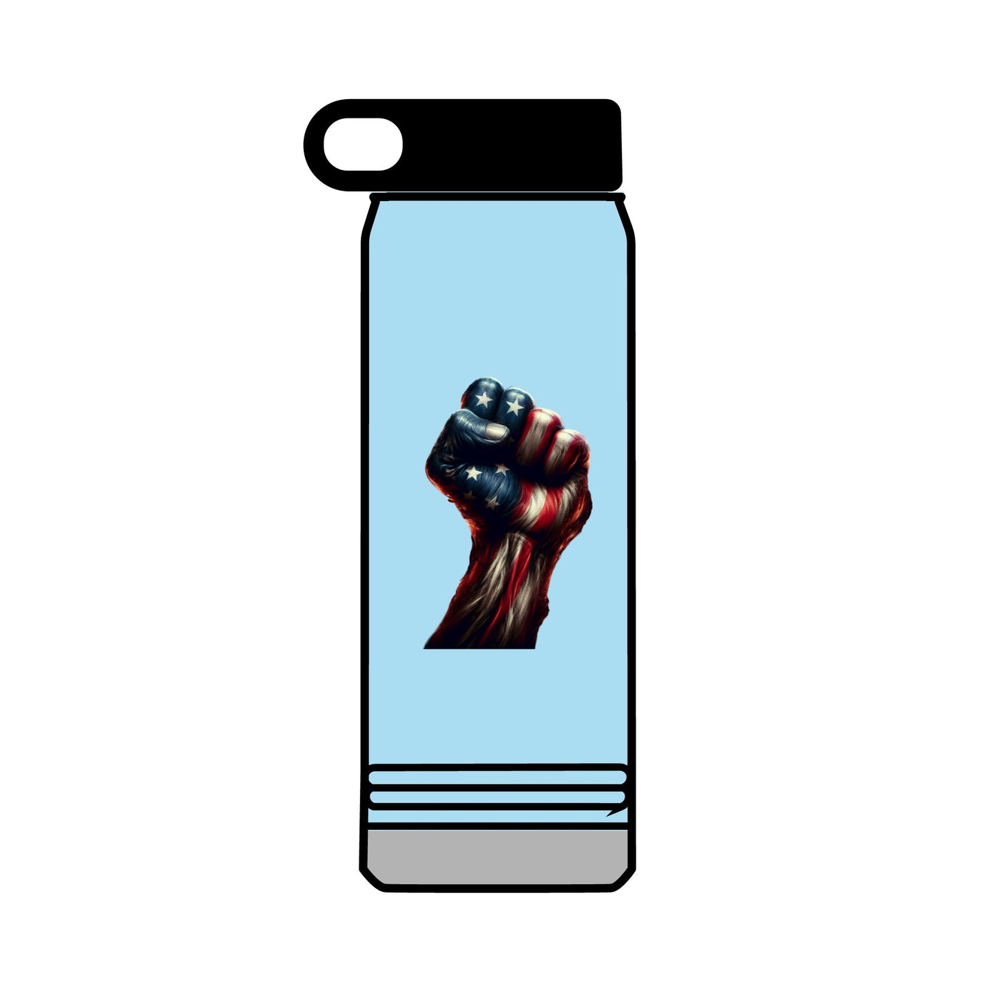 32oz Water Bottle American Resistance