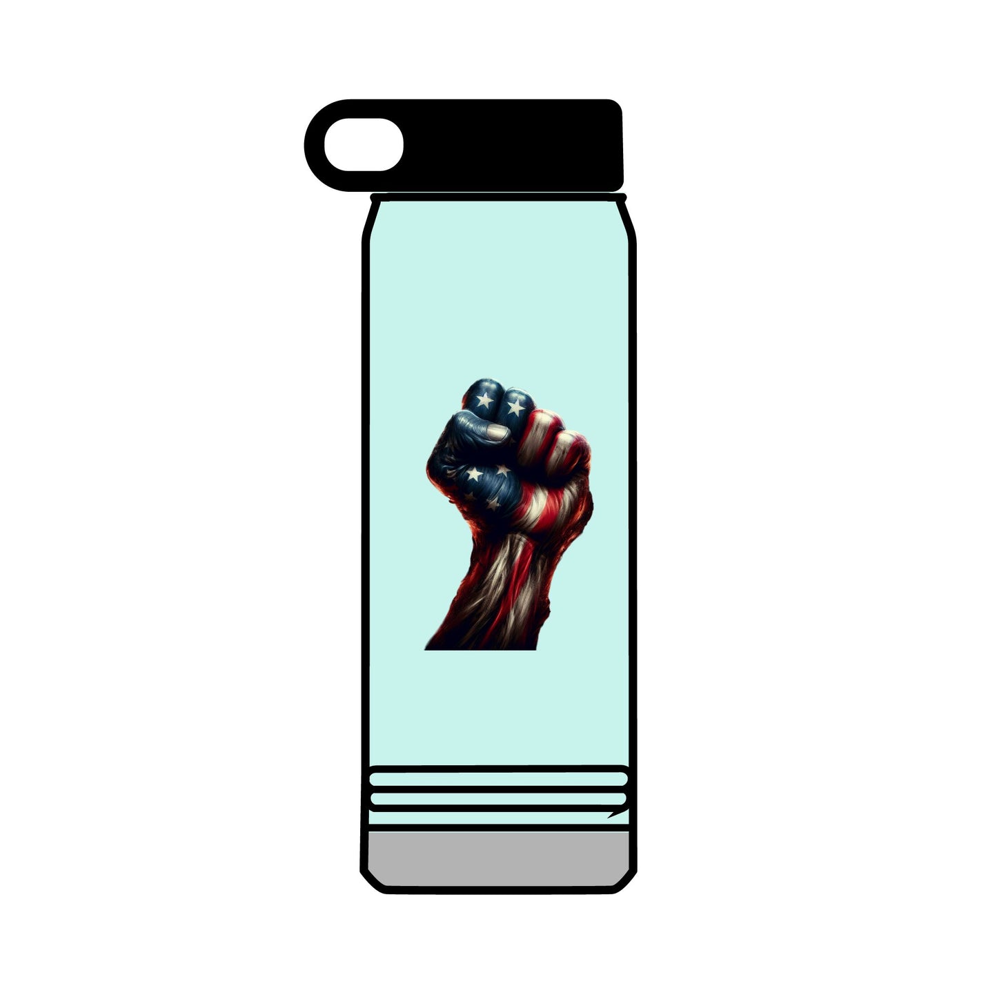 32oz Water Bottle American Resistance