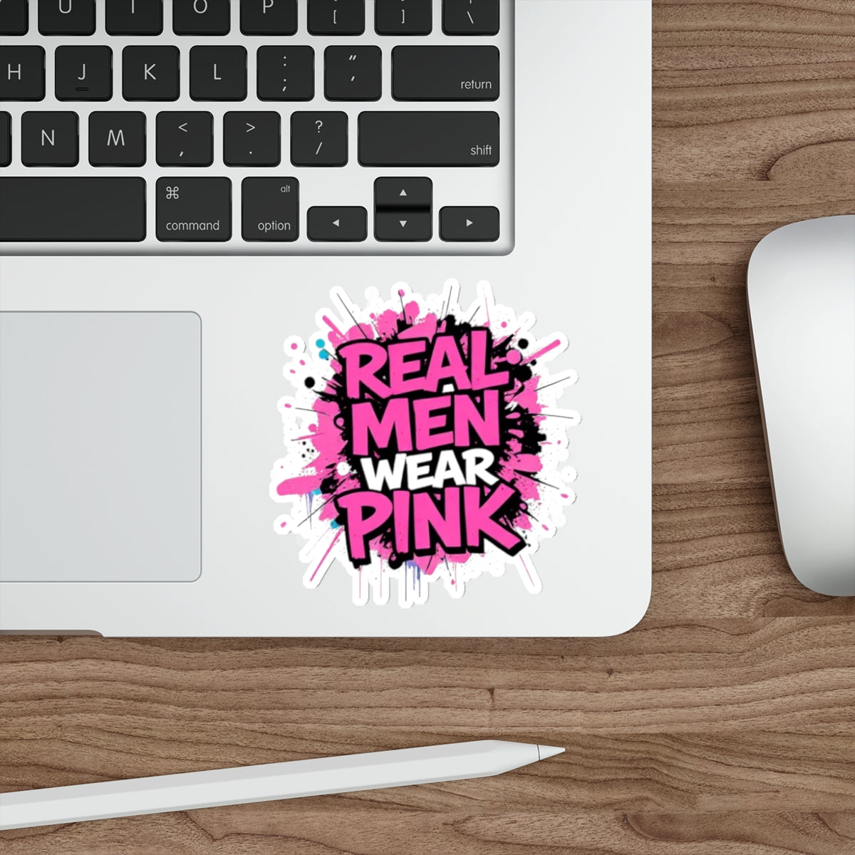 Die-Cut Stickers - Real Men Wear Pink