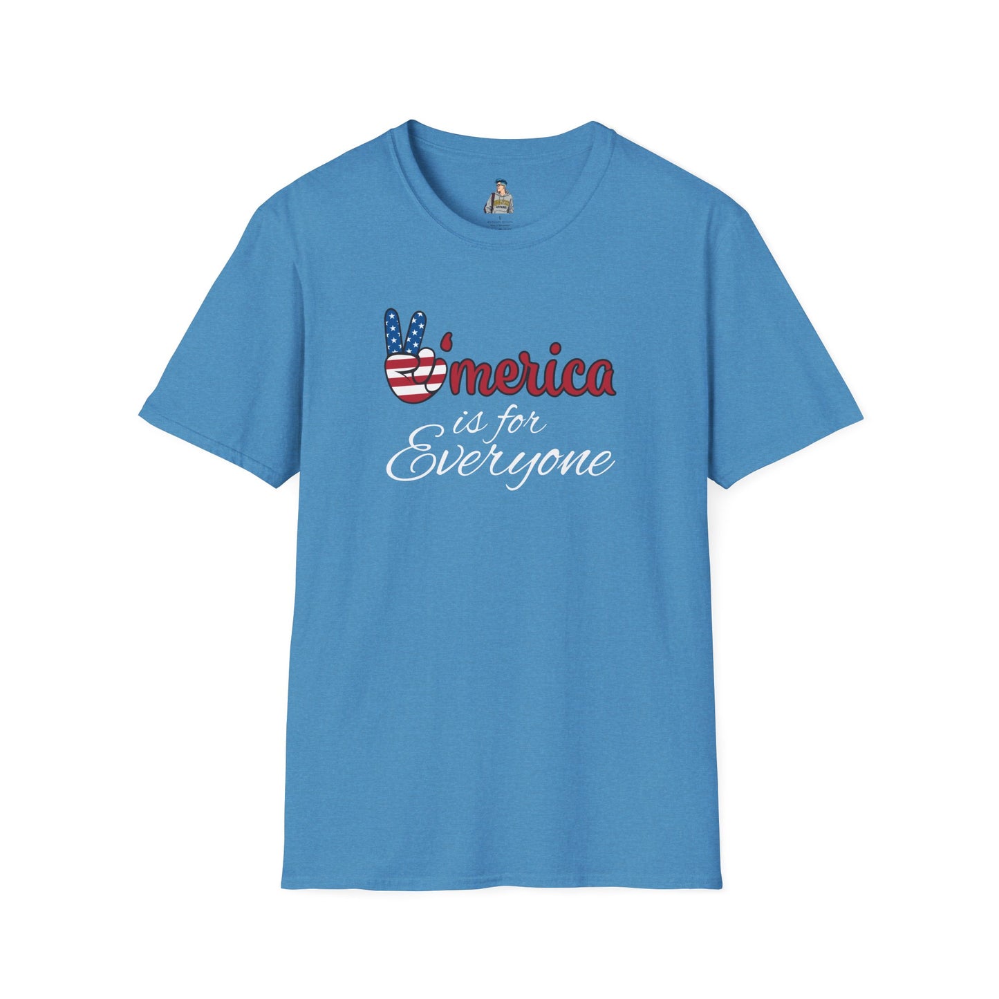'Merica is for Everyone - Softstyle Unisex T-Shirt