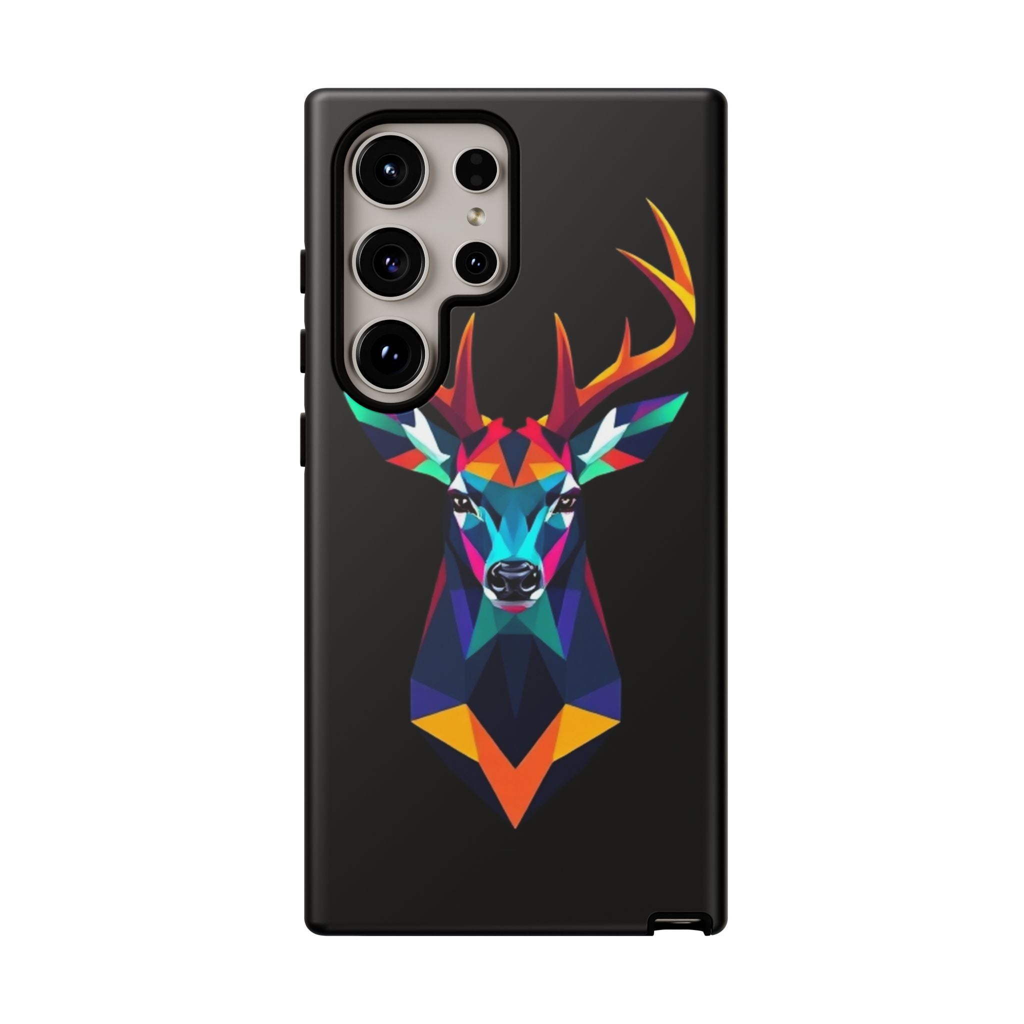 Colorful Fractal Deer Art Design Tough Case For Android & iPhone