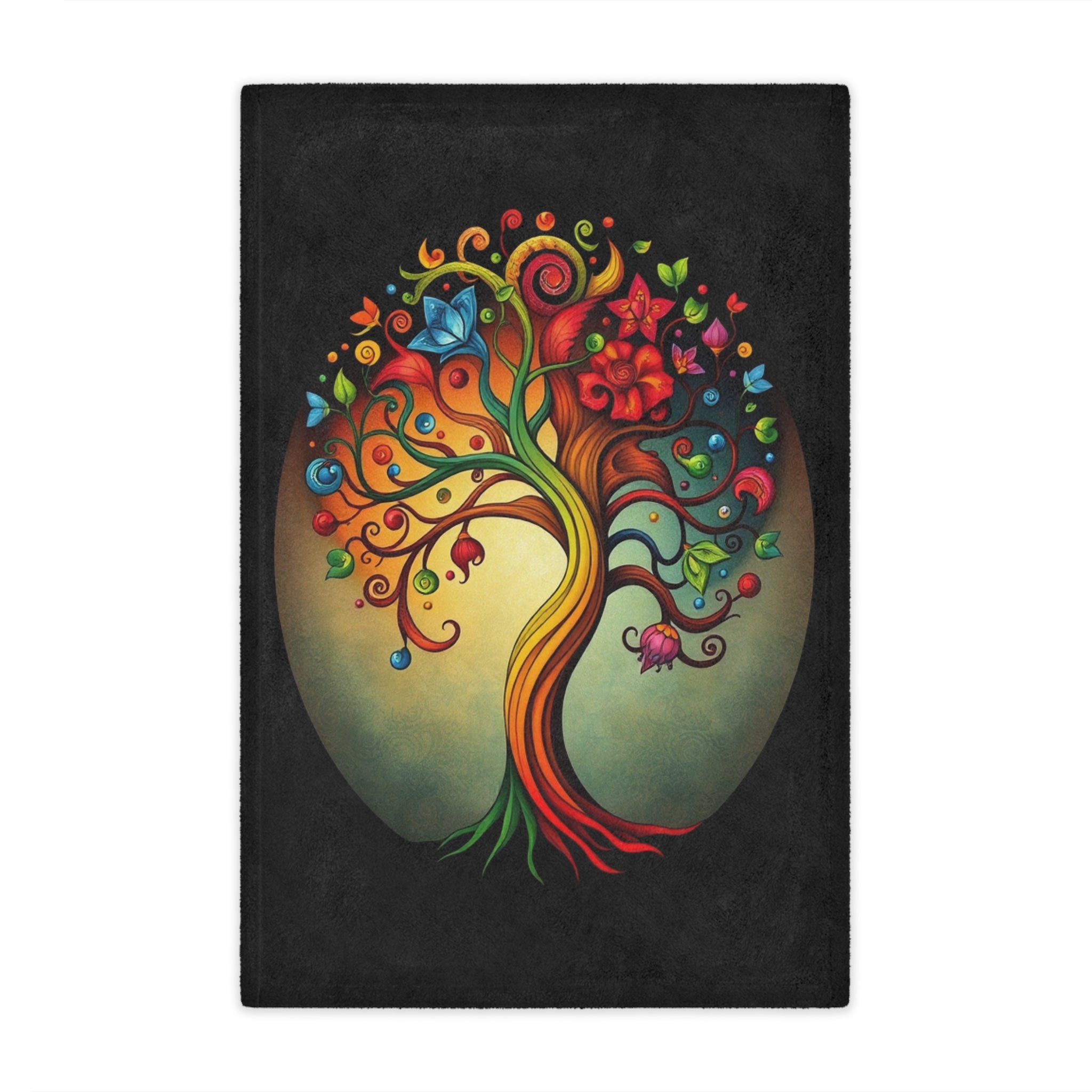 Tree of Diversity Microfiber Blanket