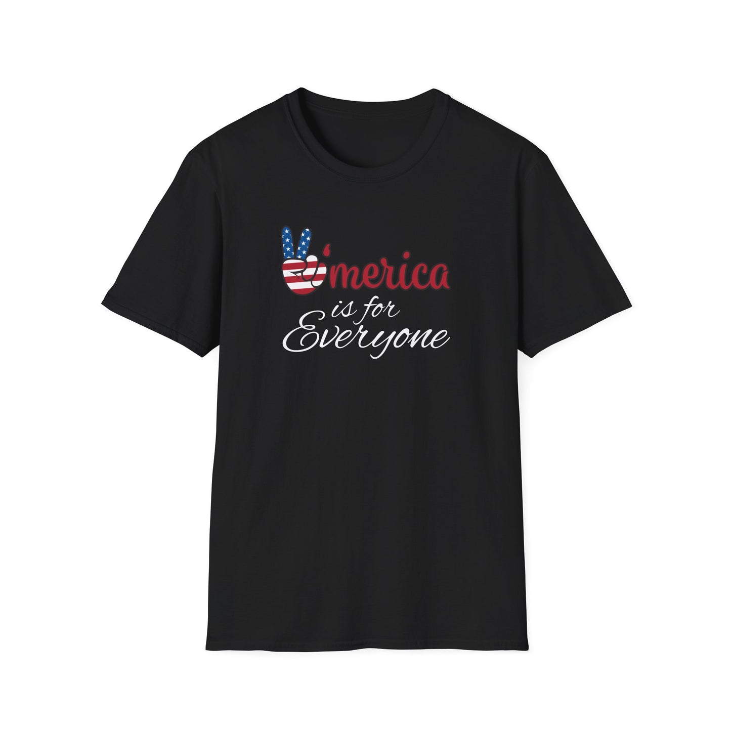 'Merica is for Everyone - Softstyle Unisex T-Shirt