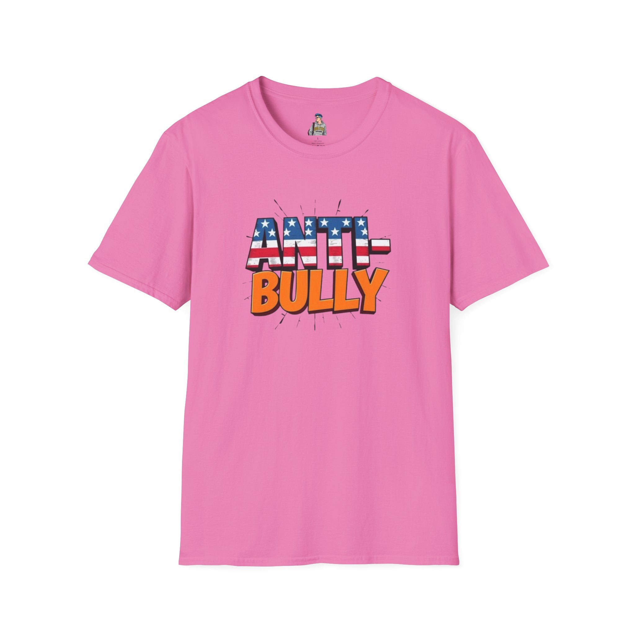 Anti-Bully Unisex Softstyle T-Shirt - Support Anti-Bullying Awareness