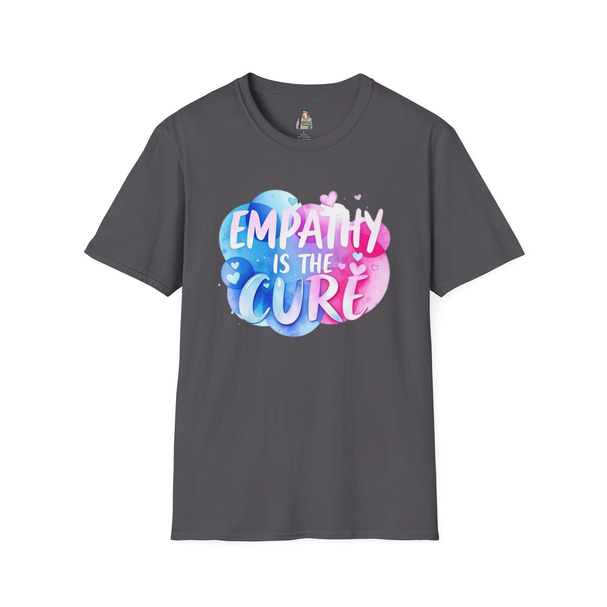 Empathy is the Cure Unisex Softstyle T-Shirt - Comfortable and Inspirational Tee for Everyday Wear