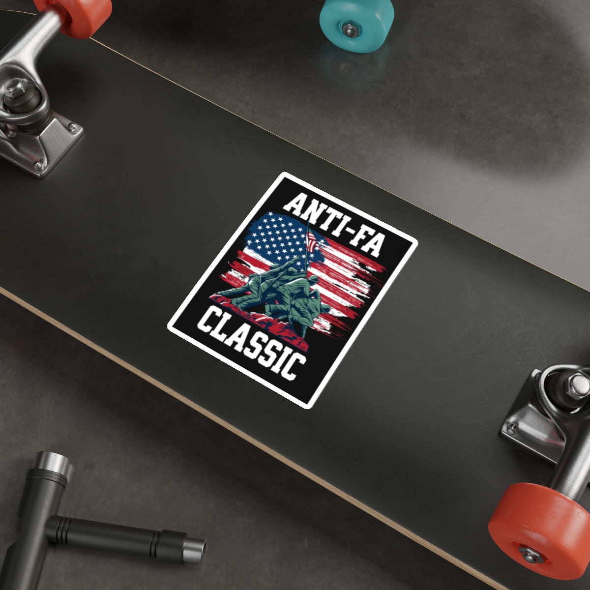 Die-Cut Stickers - Anti-Fa Classic