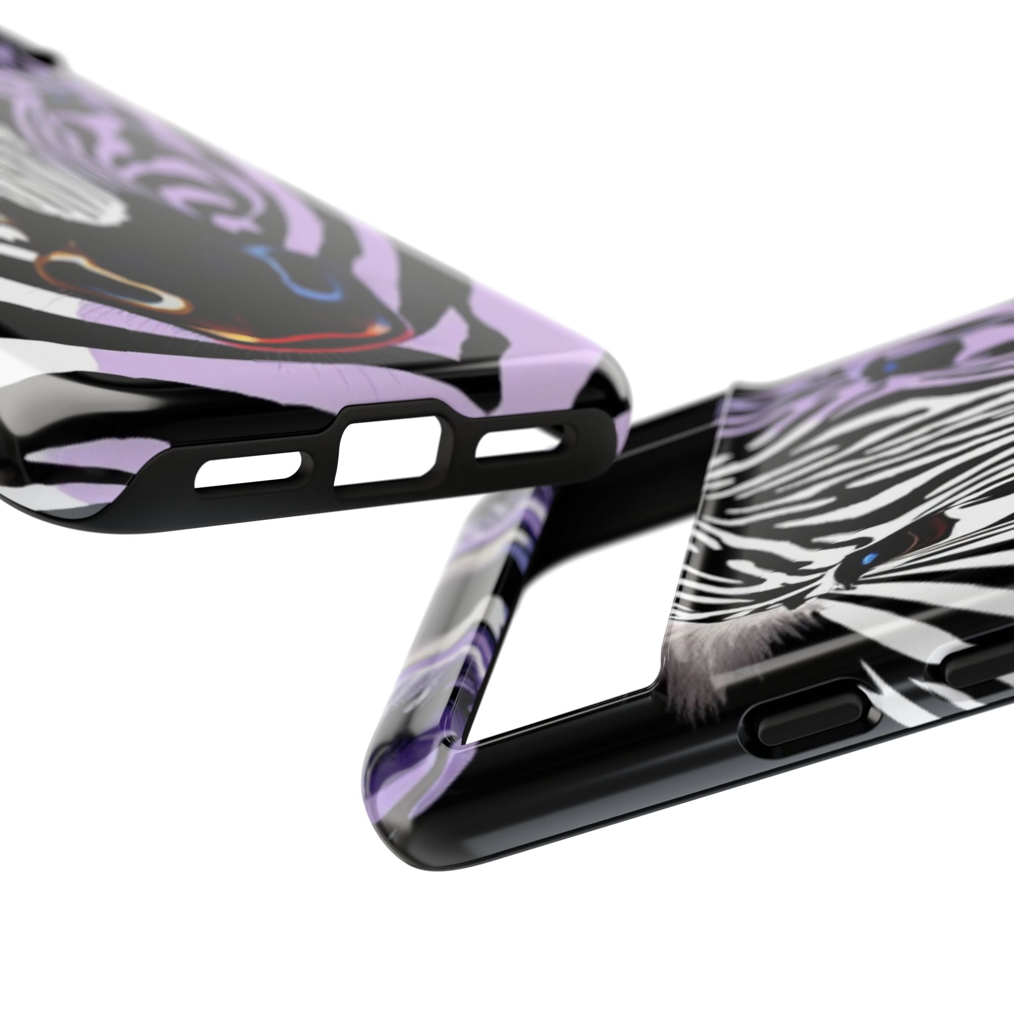 Android OR iPhone Compatible Cases - Zebra Design - Unique Tough Cases