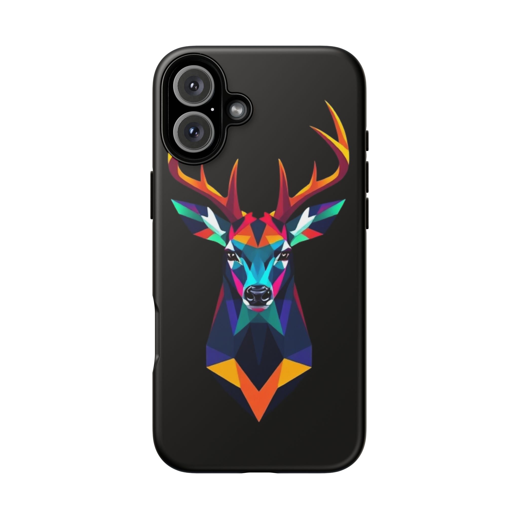 Colorful Fractal Deer Art Design Tough Case For Android & iPhone