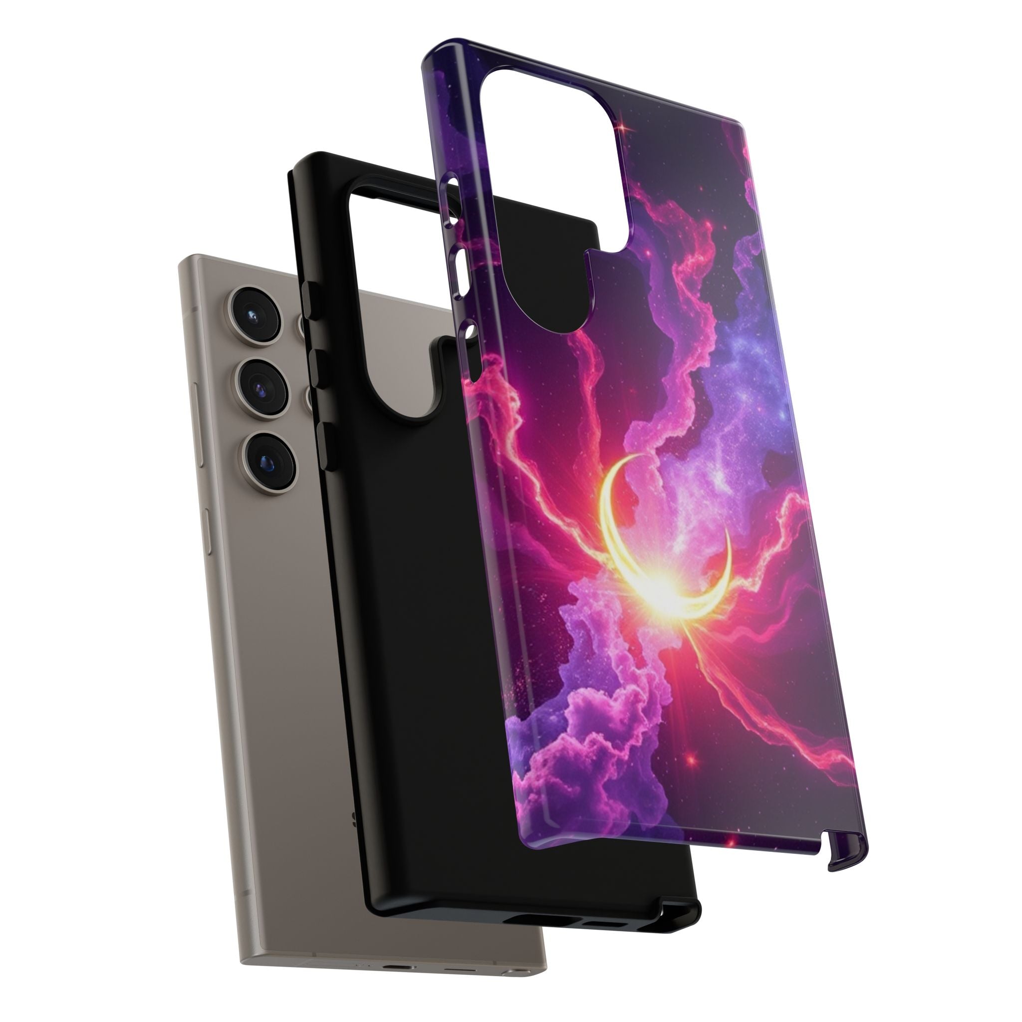 Android OR iPhone Compatible Cases - Emerging Sun Design - Unique Tough Cases