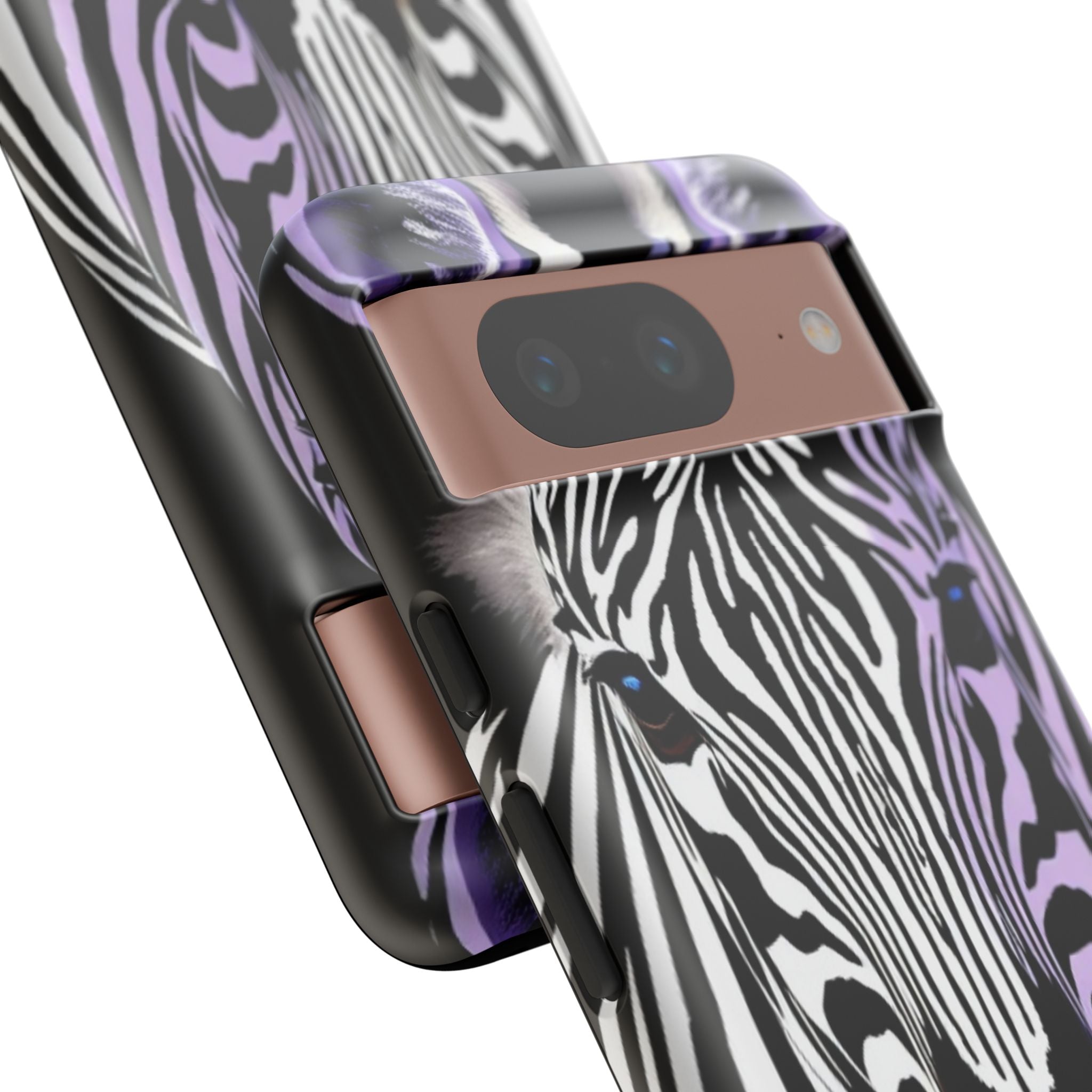 Android OR iPhone Compatible Cases - Zebra Design - Unique Tough Cases