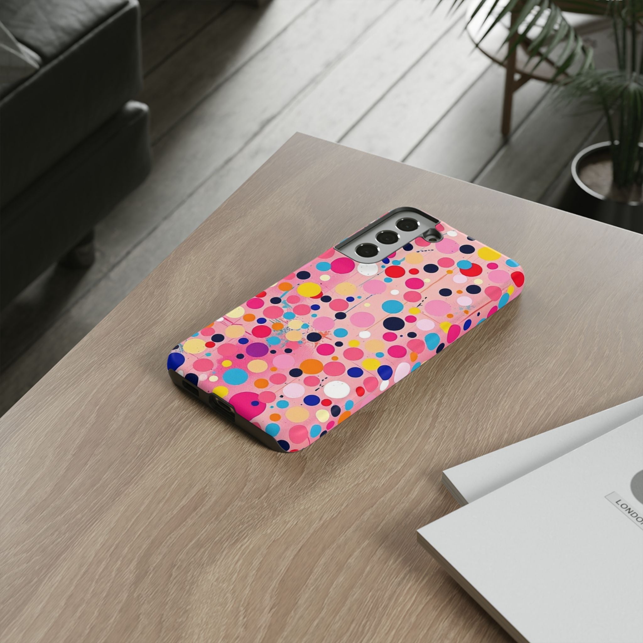 Colorful Dots & Spots Tough Cases For Android & iPhone