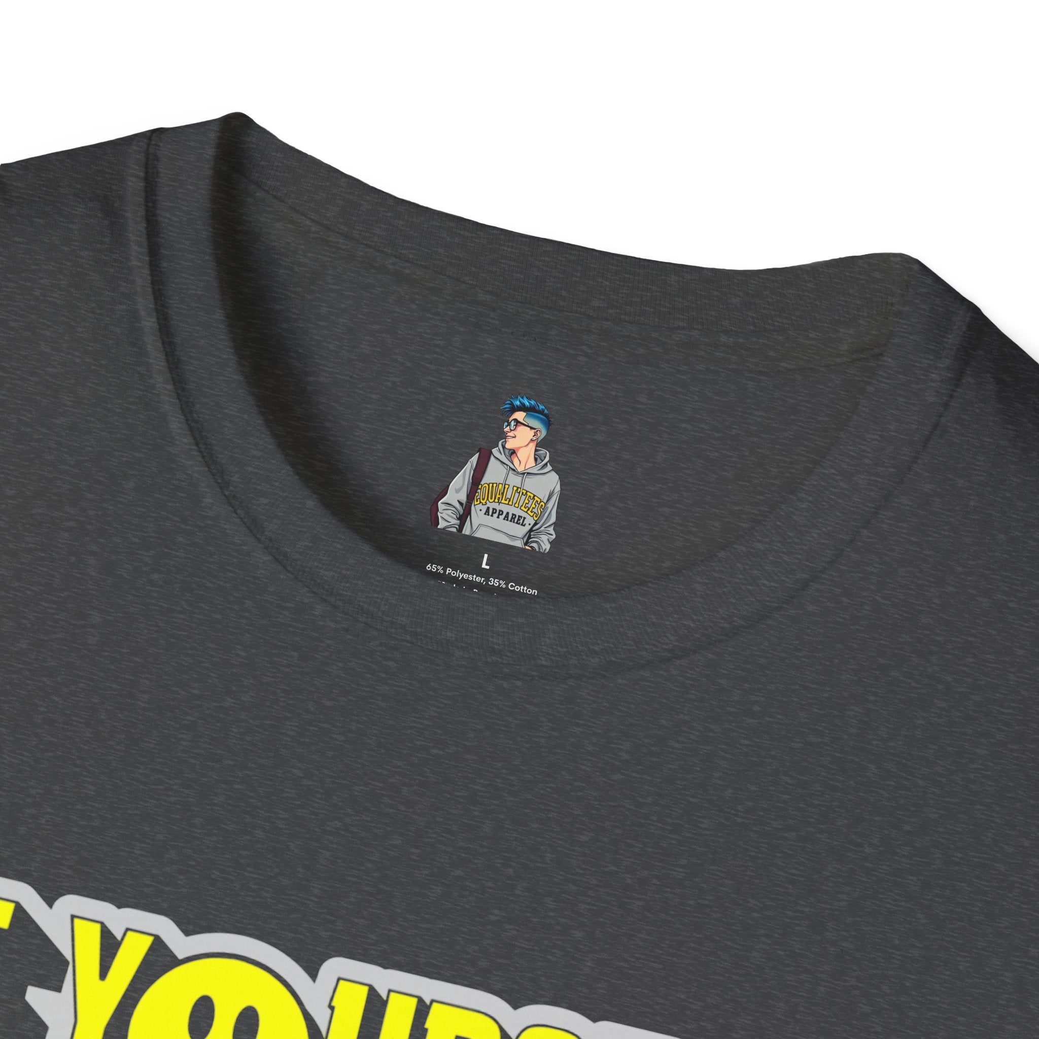 Be Yourself Smiley Unisex Softstyle T-Shirt