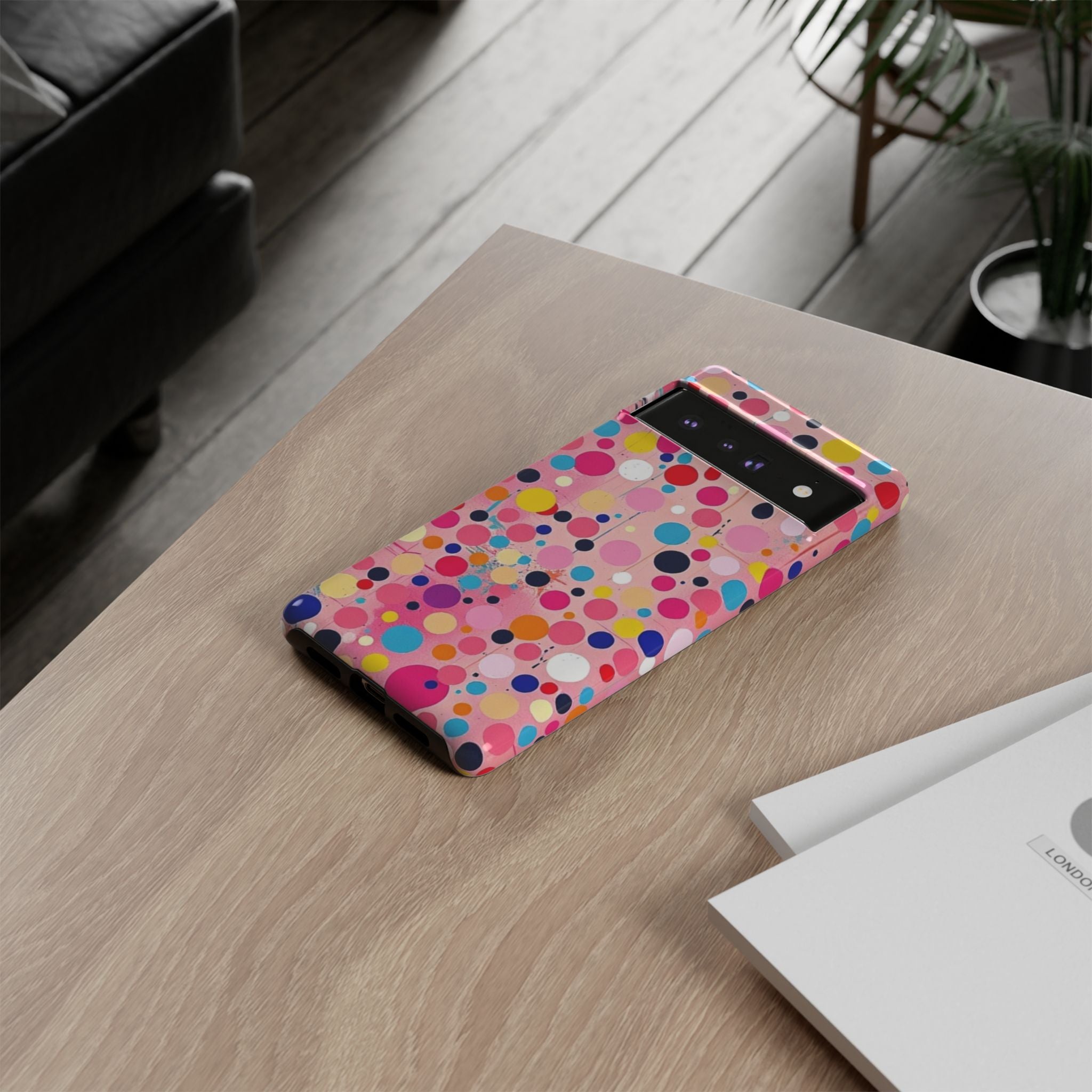 Colorful Dots & Spots Tough Cases For Android & iPhone