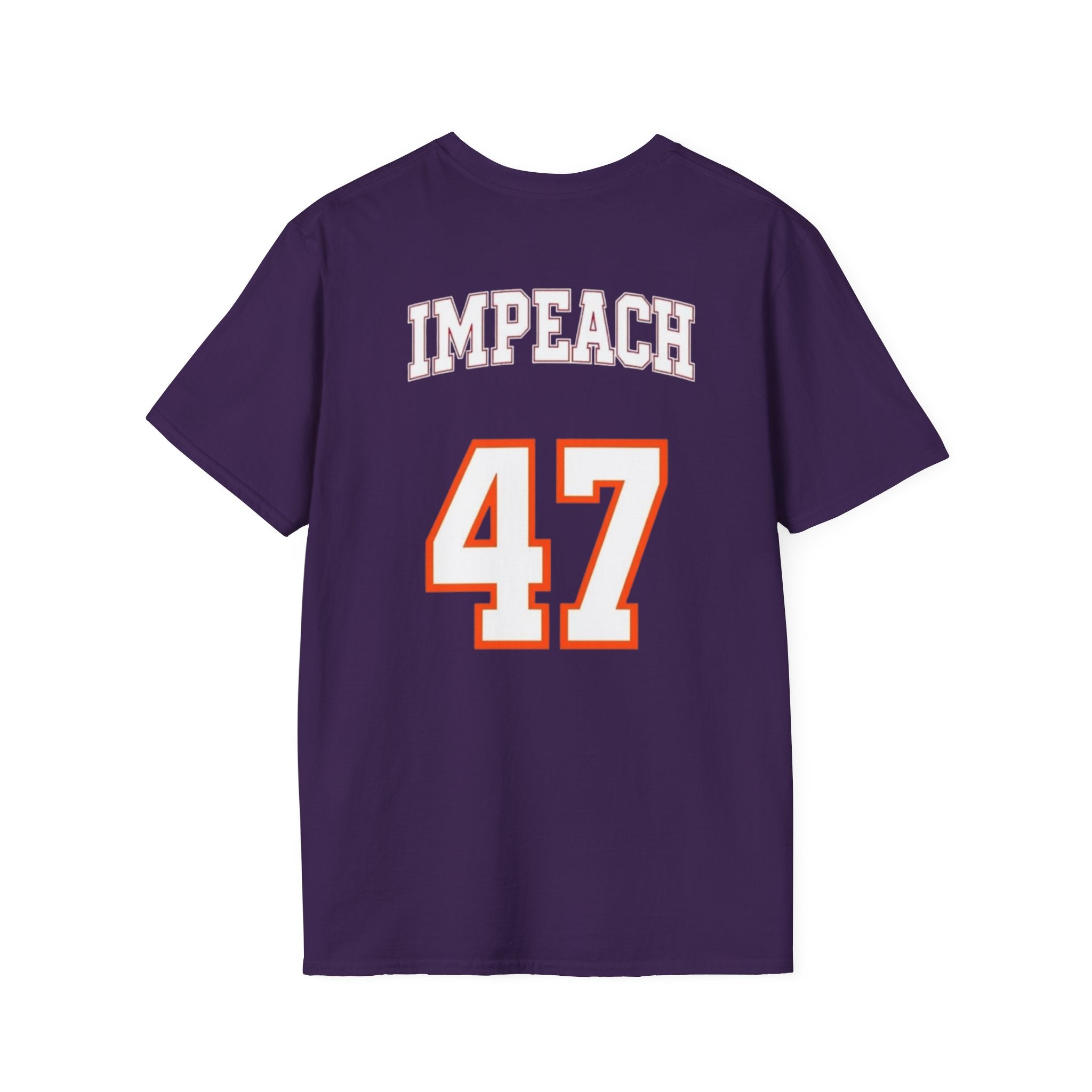American Patriots Unisex Softstyle T-Shirt - Impeach 47 Graphic Tee