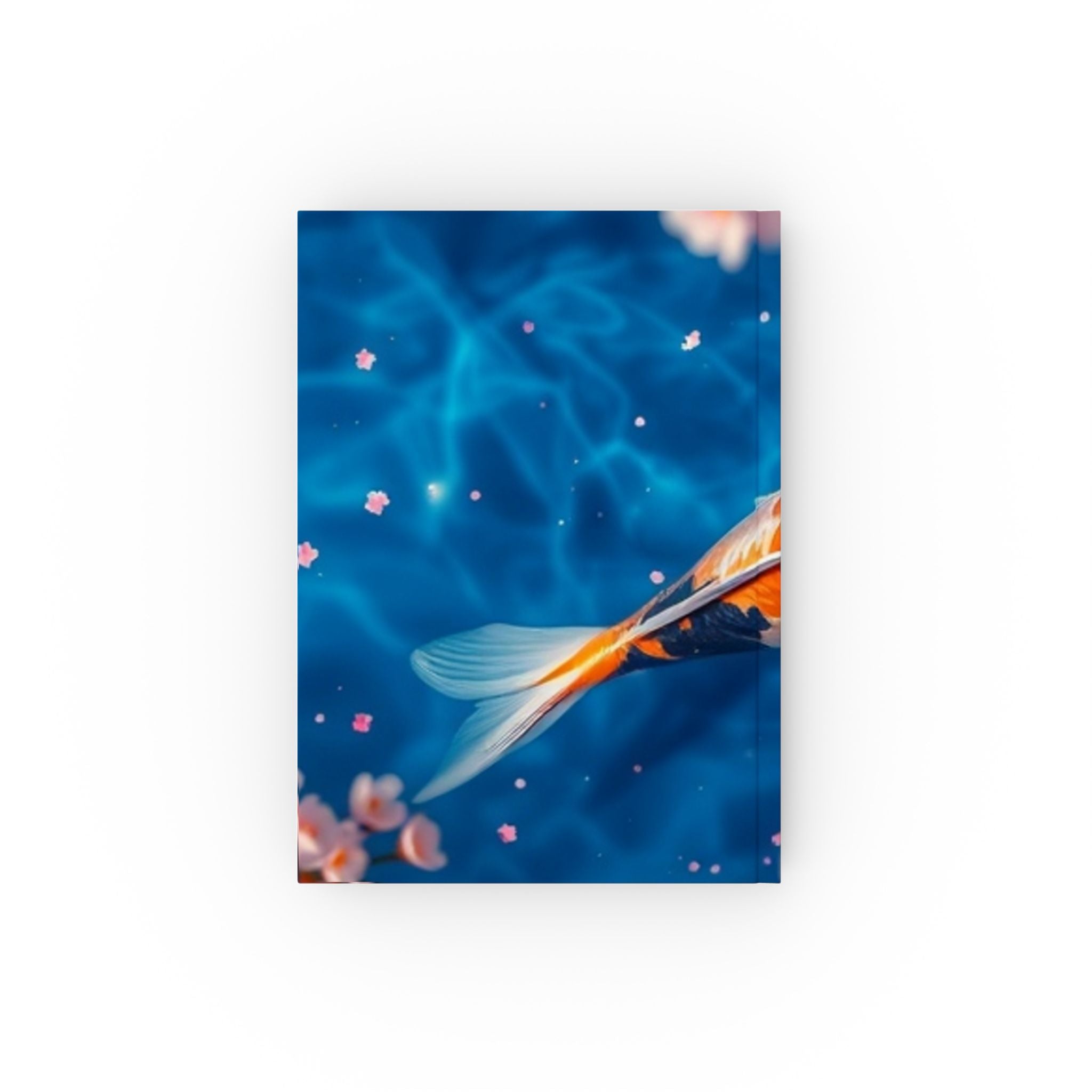 Calming Koi Hard Backed Journal - Perfect for Gifts, Journaling, and Celebrations