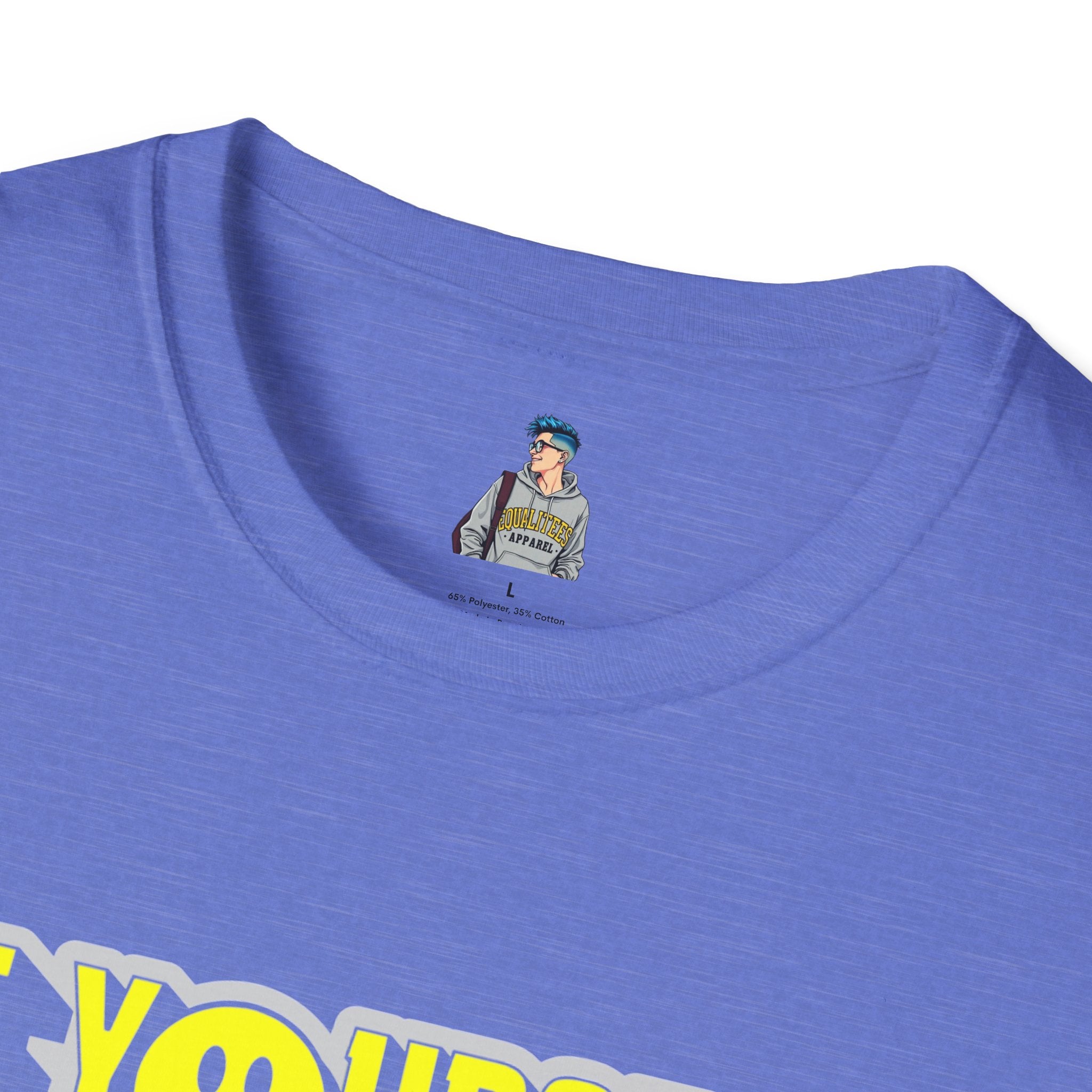 Be Yourself Smiley Unisex Softstyle T-Shirt