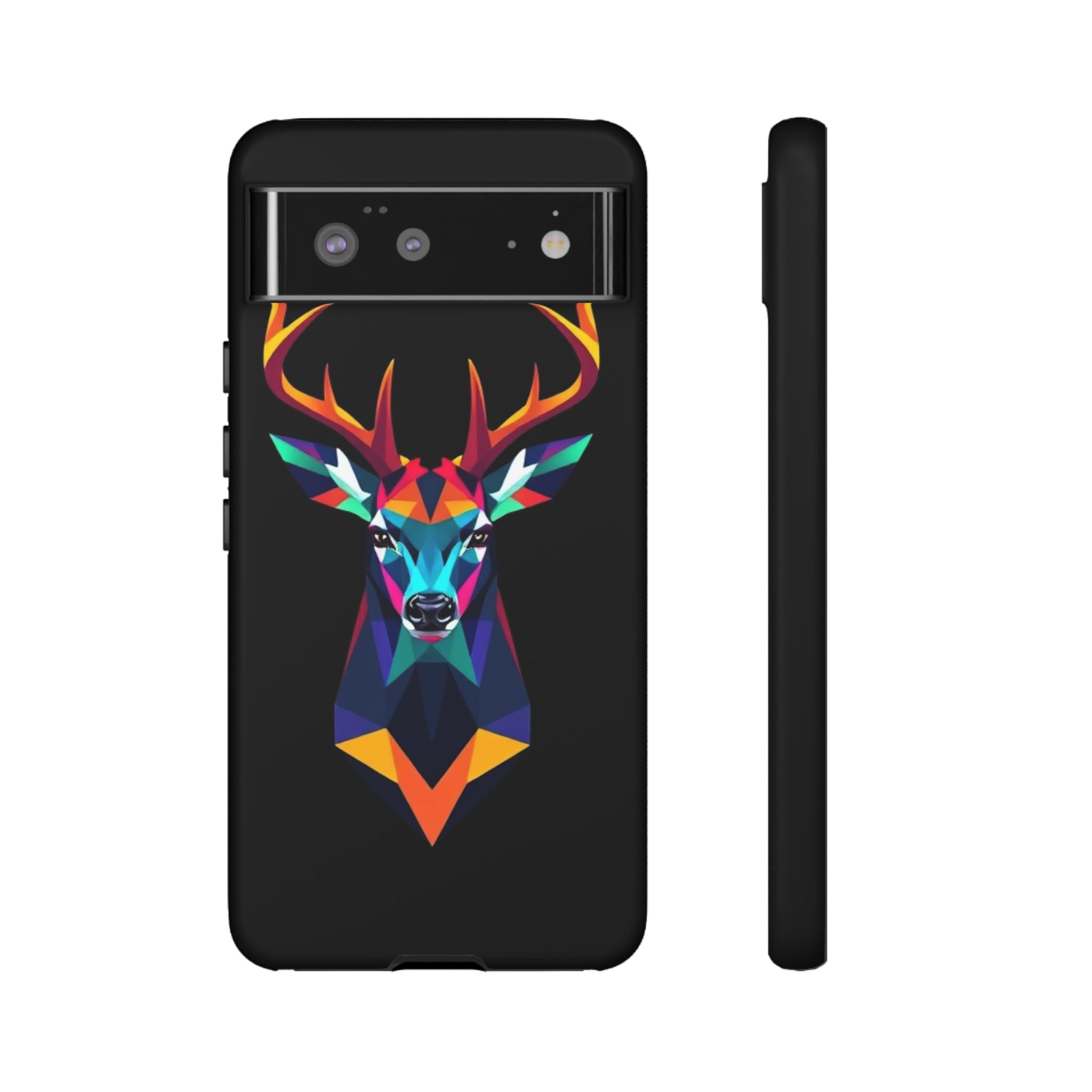 Colorful Fractal Deer Art Design Tough Case For Android & iPhone