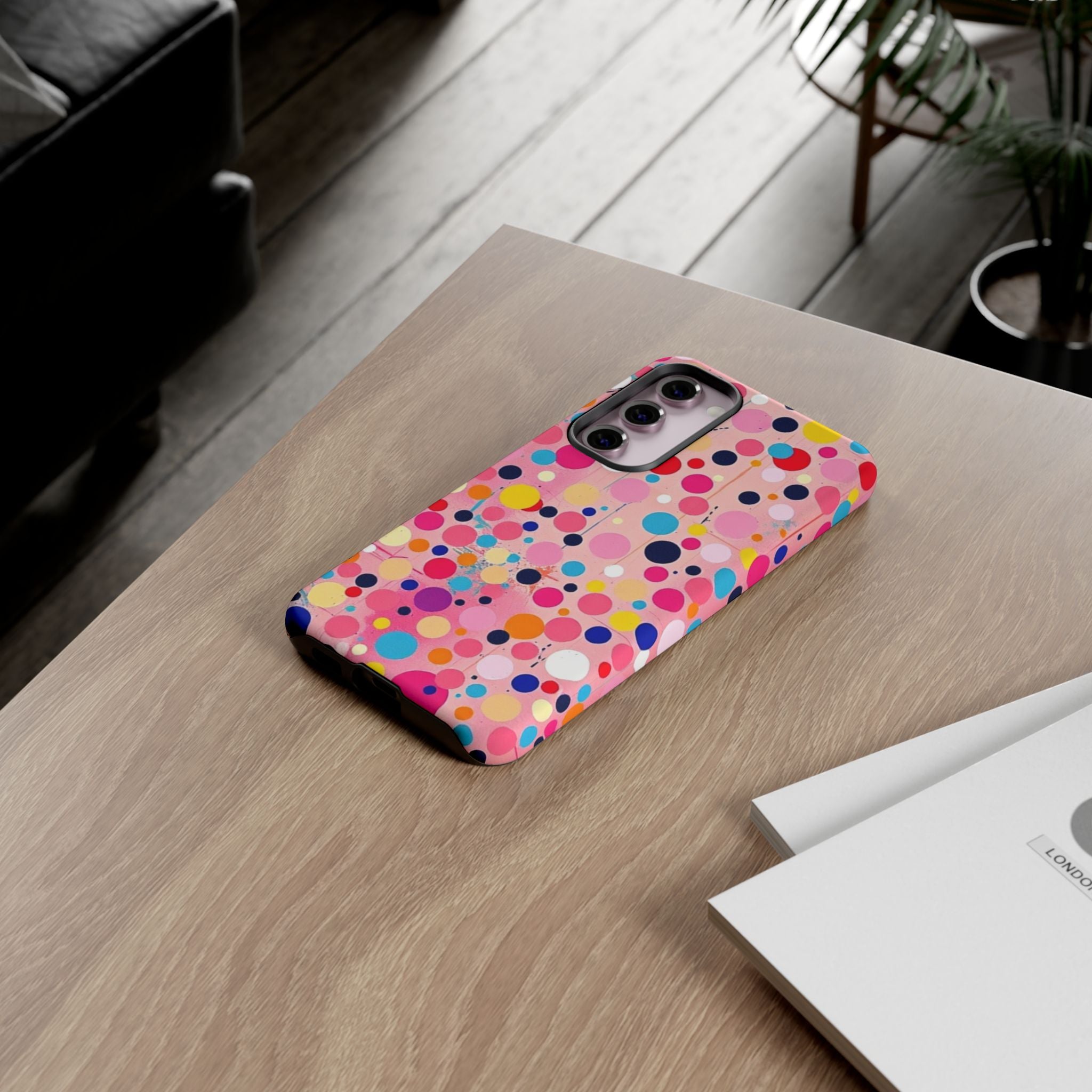 Colorful Dots & Spots Tough Cases For Android & iPhone