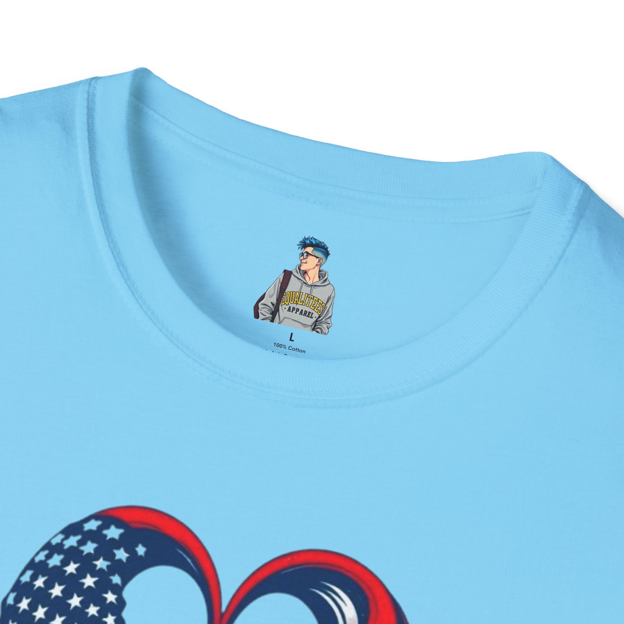 American Patriots Stand with Canada Unisex Softstyle T-Shirt