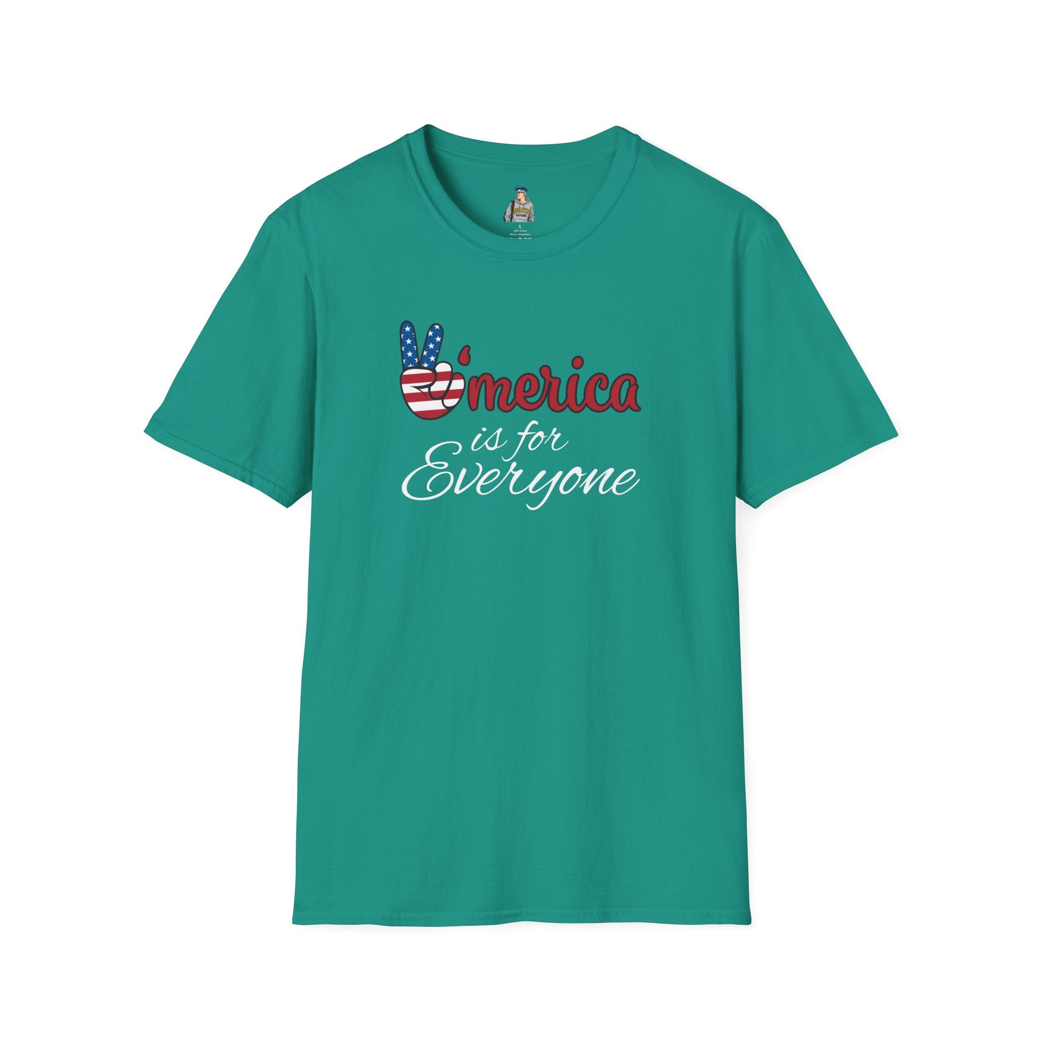 'Merica is for Everyone - Softstyle Unisex T-Shirt