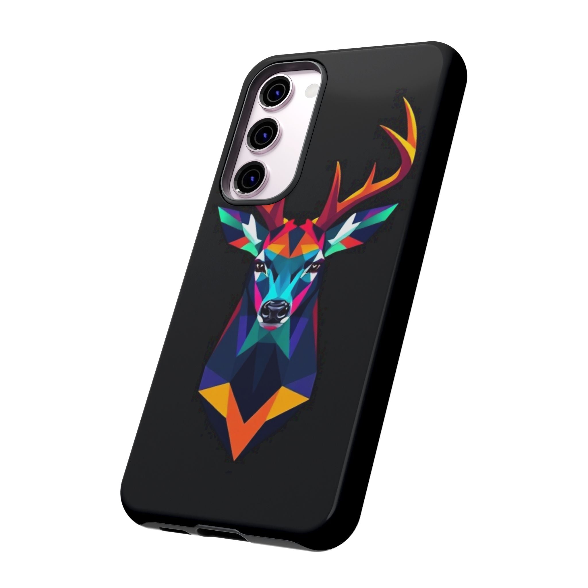 Colorful Fractal Deer Art Design Tough Case For Android & iPhone