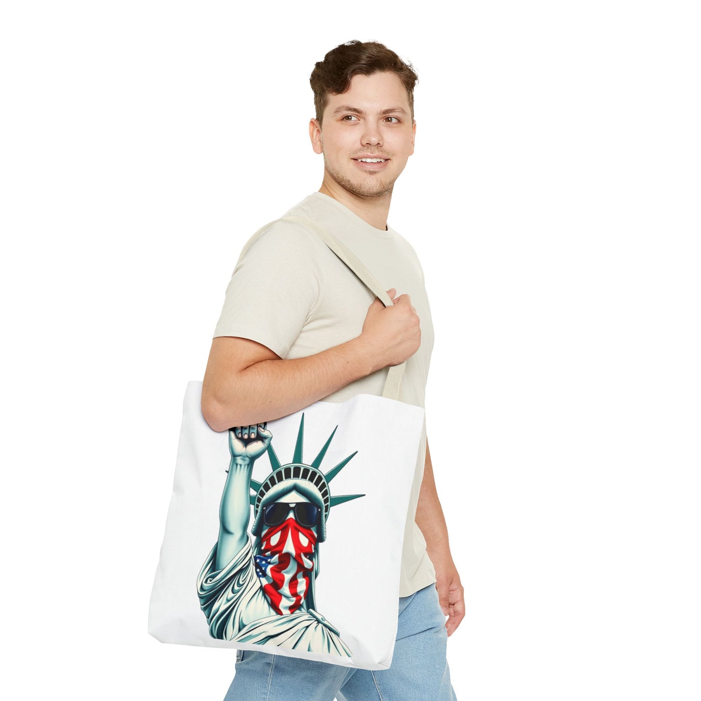 #RESIST with Liberty Design Tote Bag