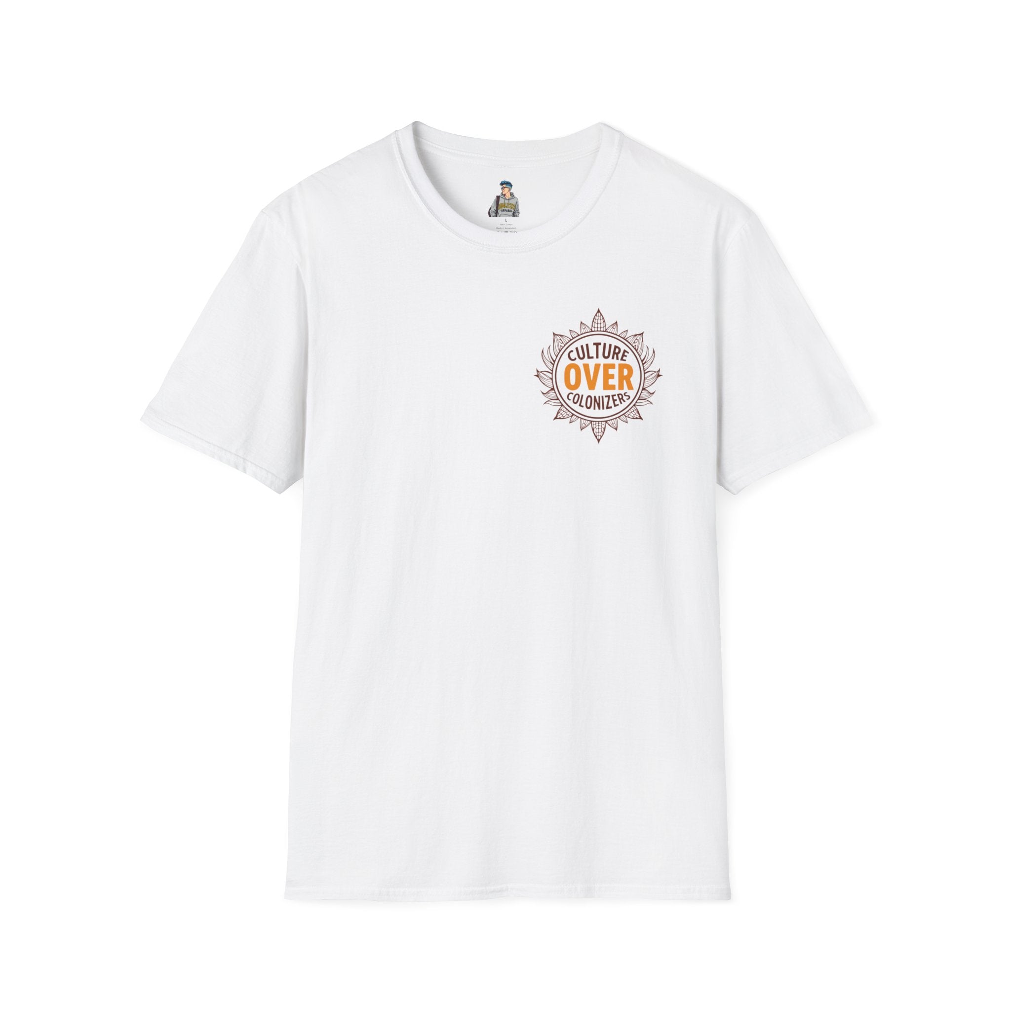 Culture Over Colonizers Unisex Softstyle T-Shirt