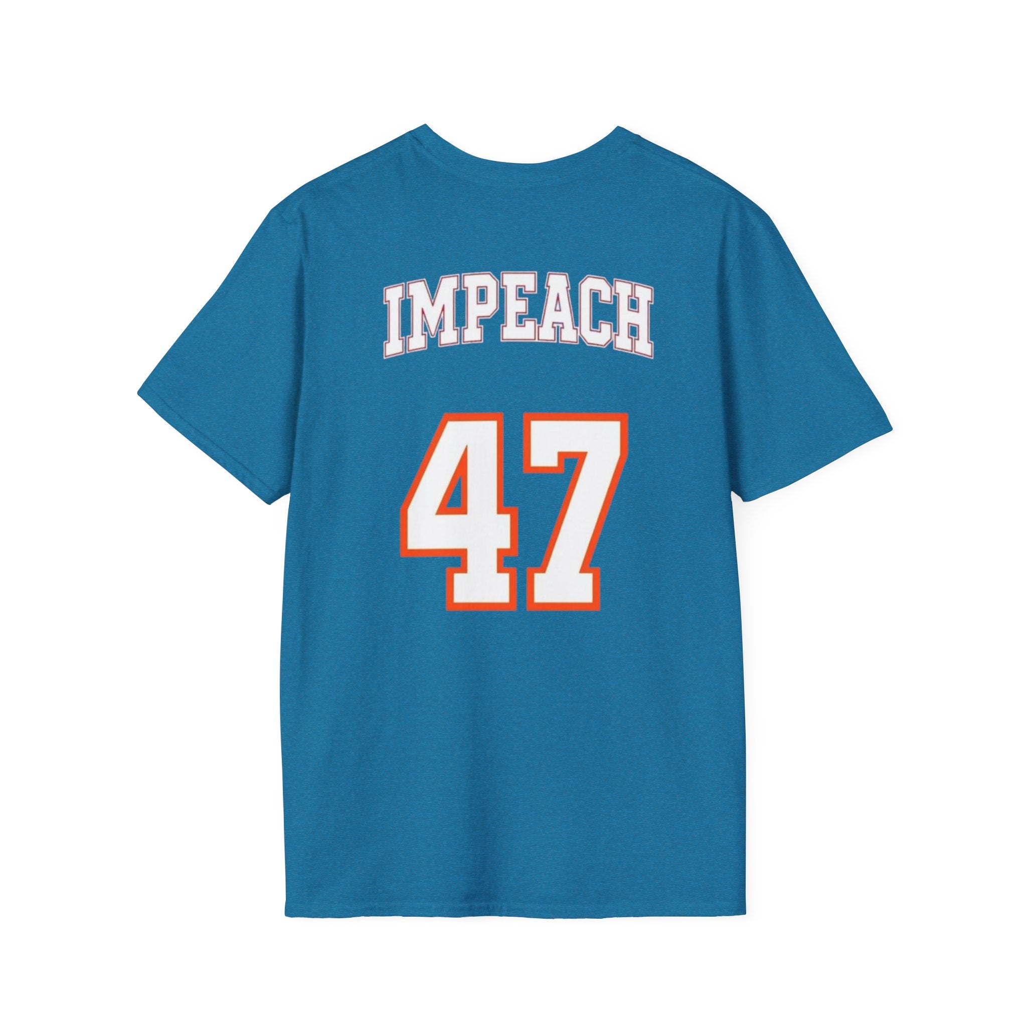 American Patriots Unisex Softstyle T-Shirt - Impeach 47 Graphic Tee